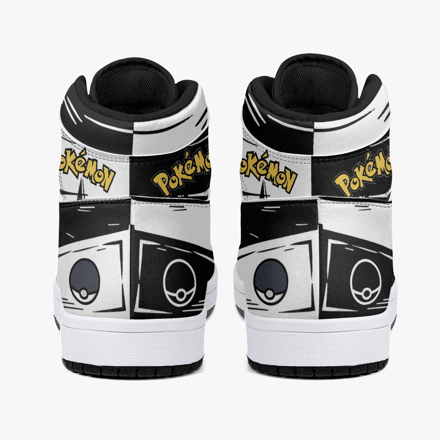 Absol Pokemon Mid 1 Basketball Shoes