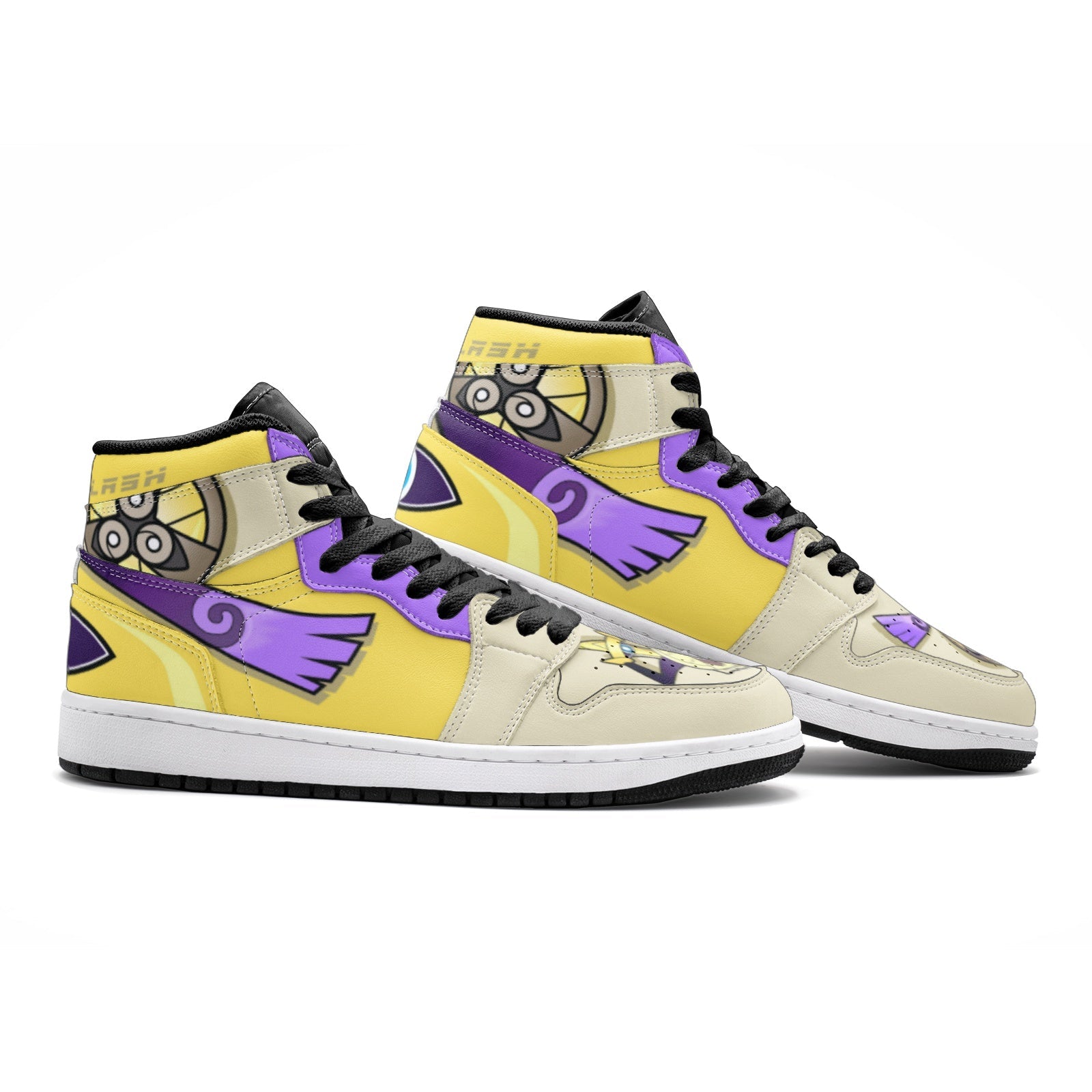 Aegislash Pokemon Mid 1 Basketball Shoes