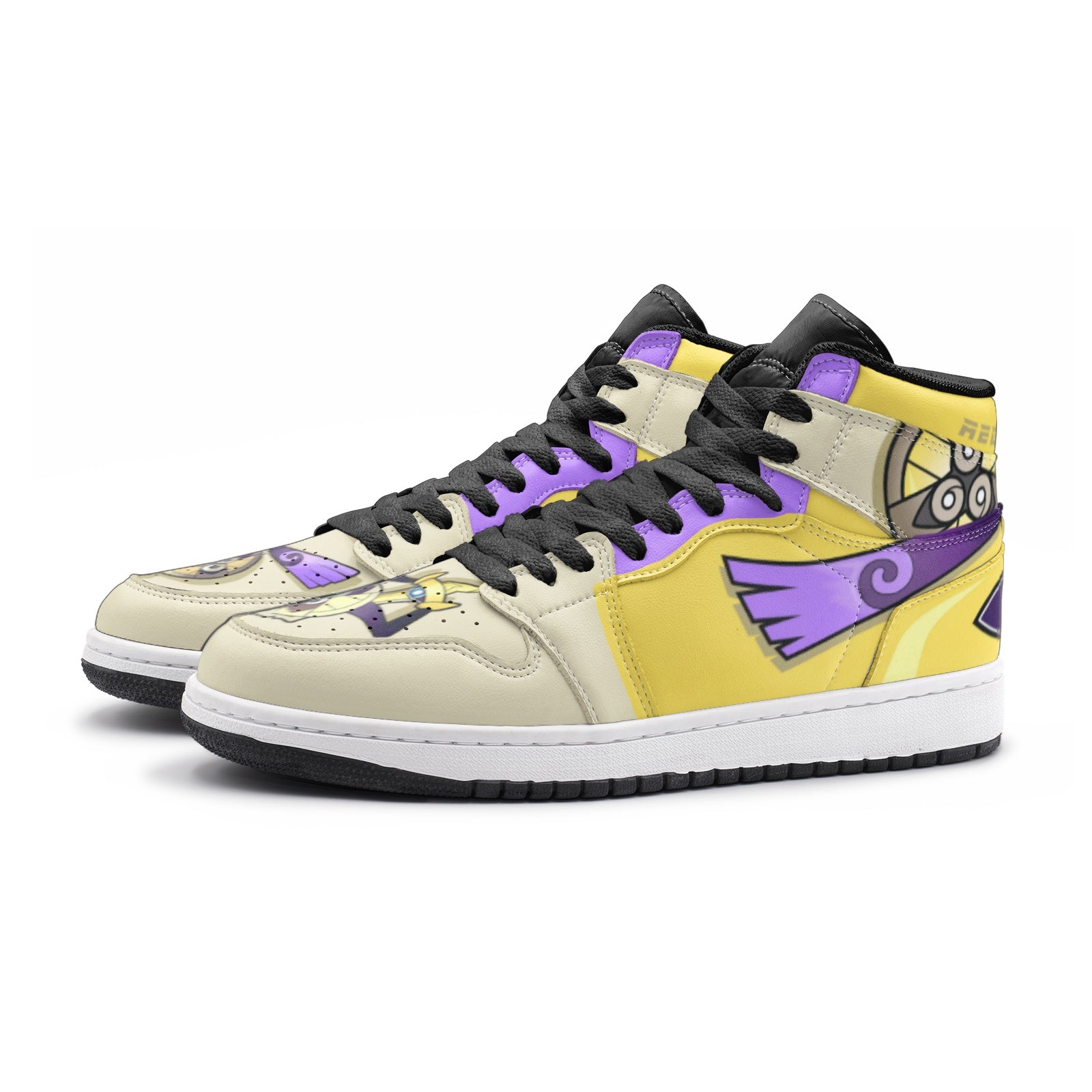 Aegislash Pokemon Mid 1 Basketball Shoes