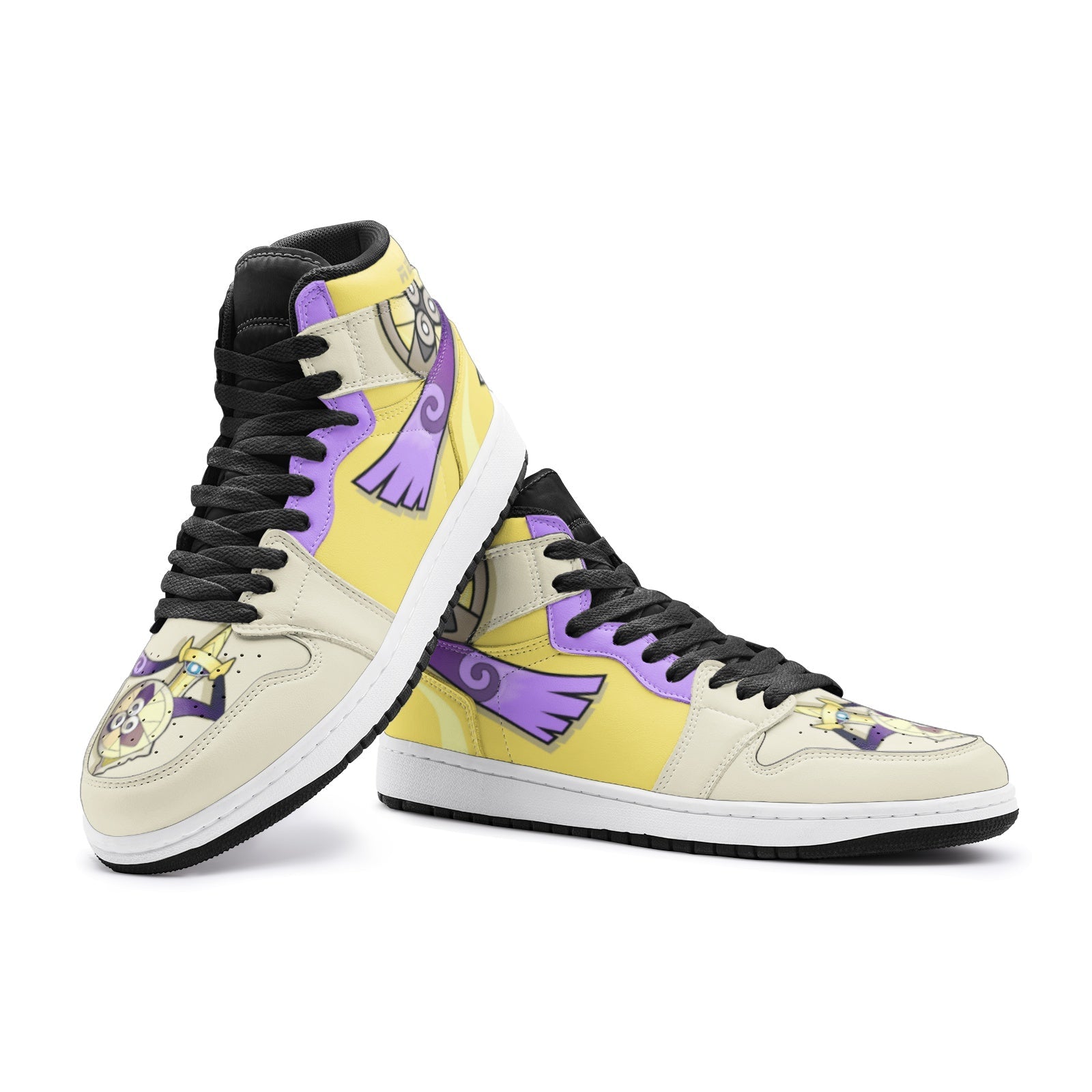 Aegislash Pokemon Mid 1 Basketball Shoes