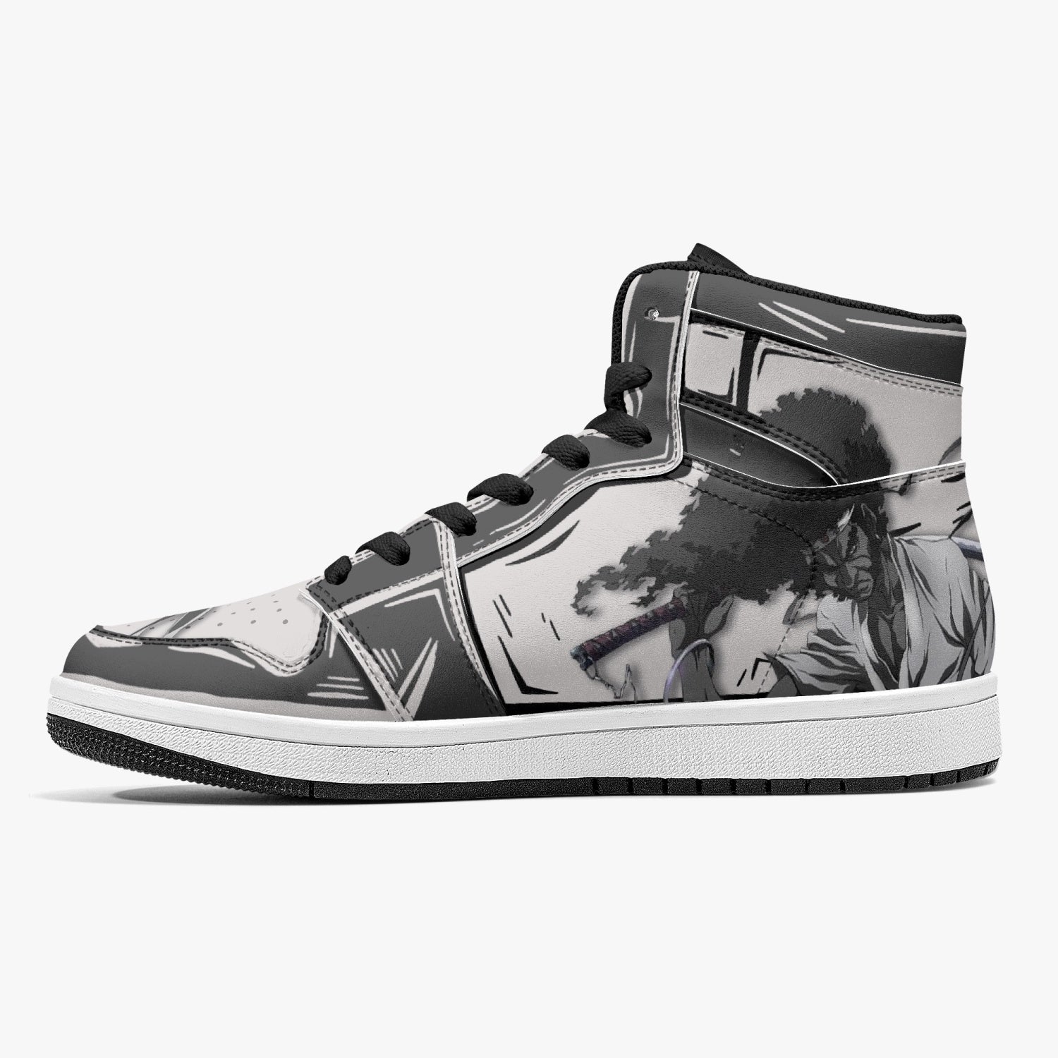 Afro Samurai Mid 1 Basketball Shoes
