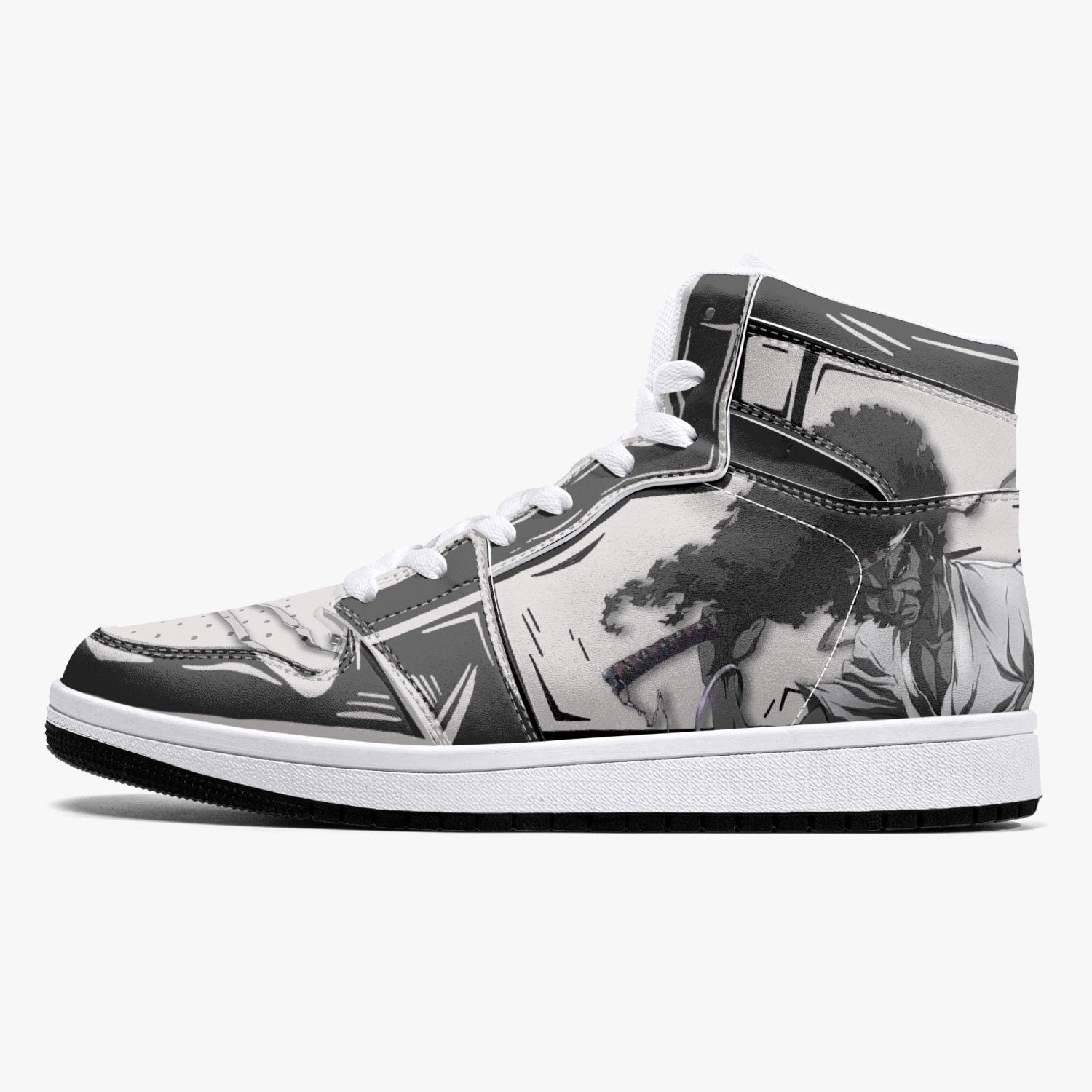 Afro Samurai Mid 1 Basketball Shoes