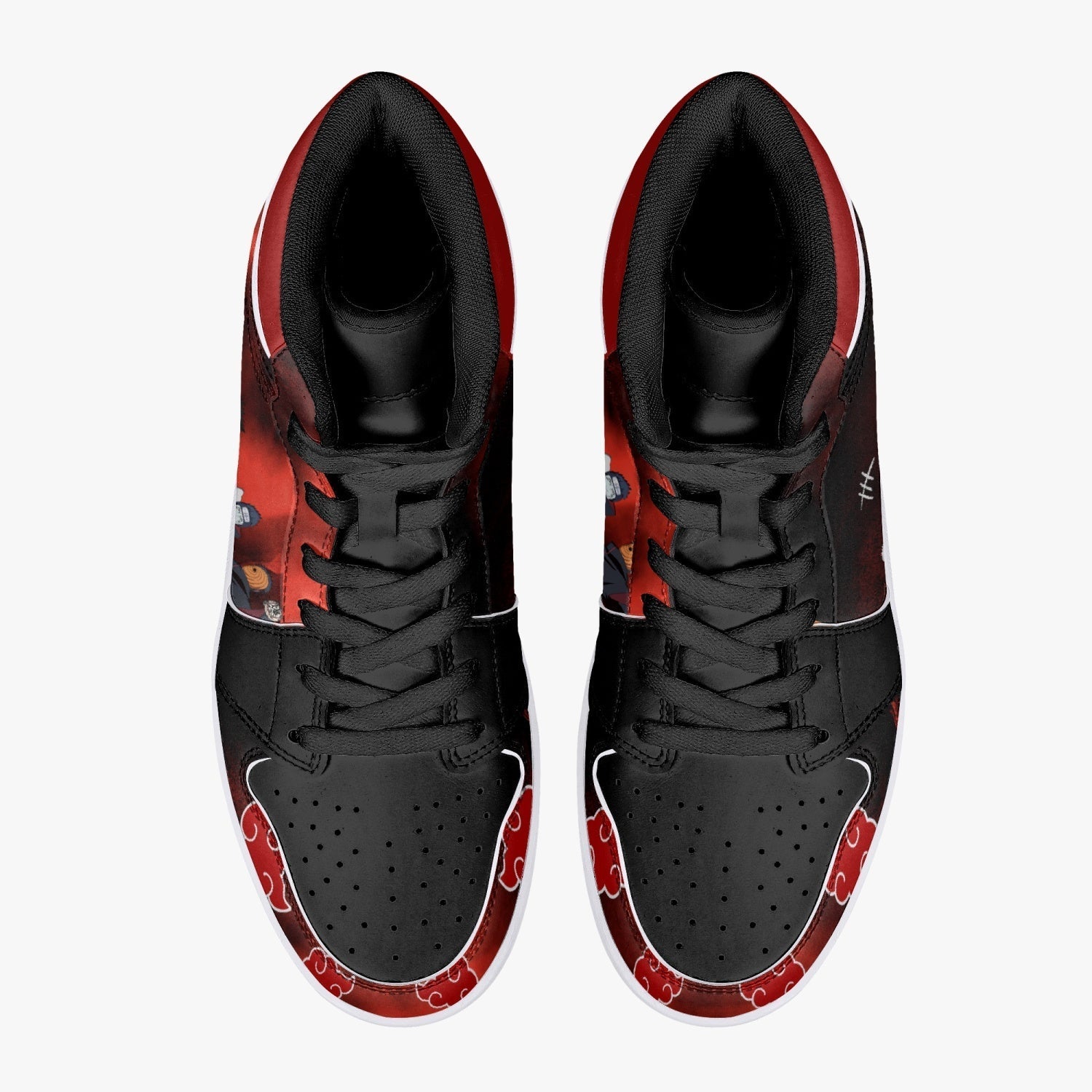 Akatsuki Members Naruto Mid 1 Basketball Shoes