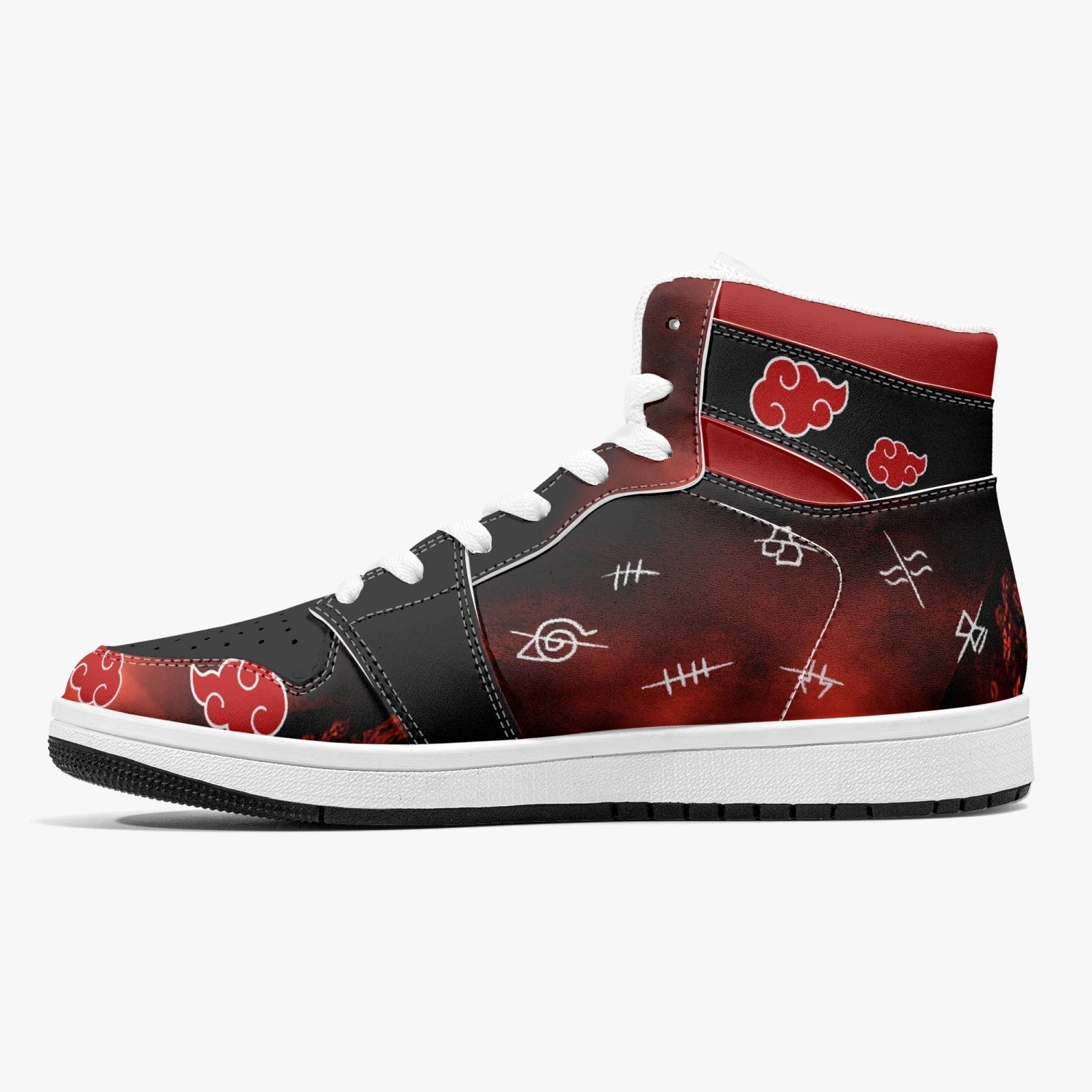 Akatsuki Members Naruto Mid 1 Basketball Shoes