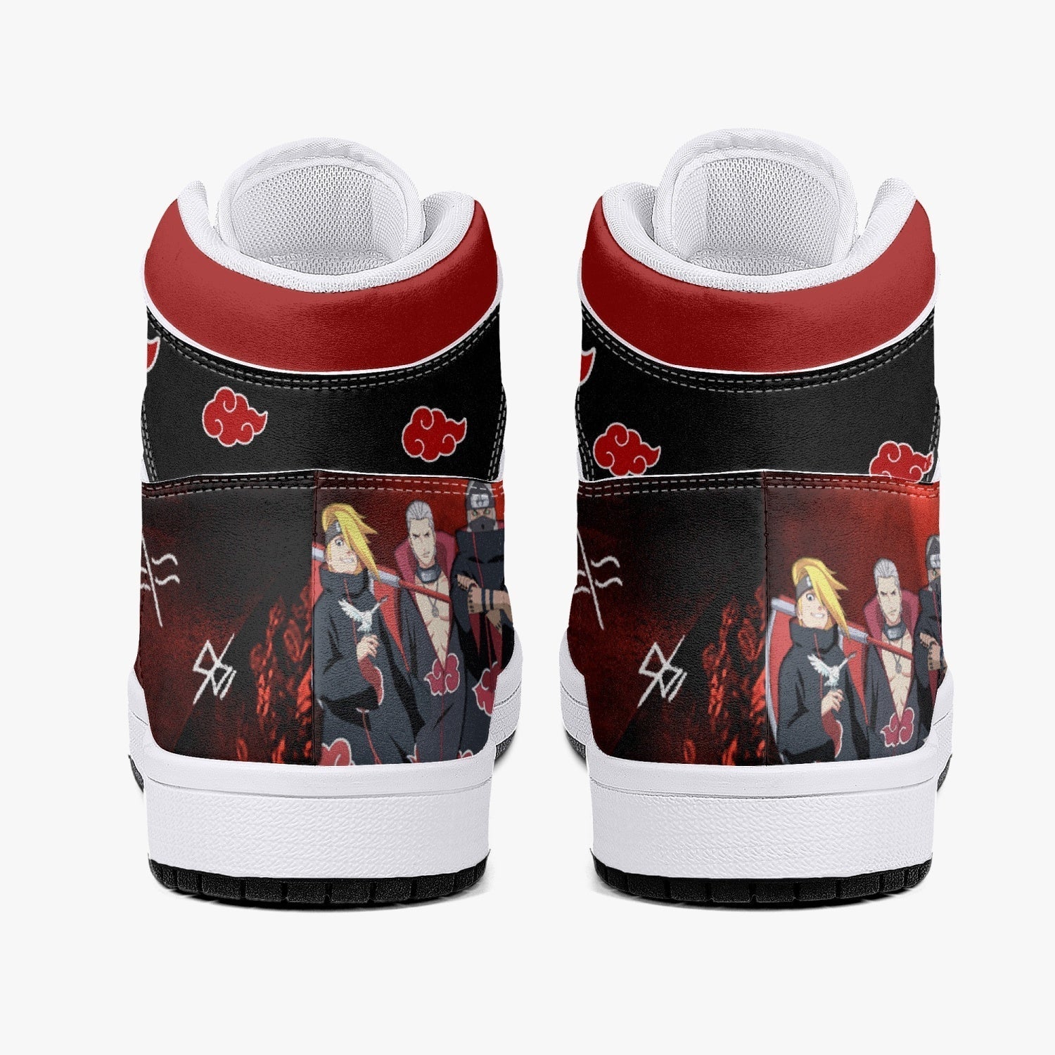 Akatsuki Members Naruto Mid 1 Basketball Shoes