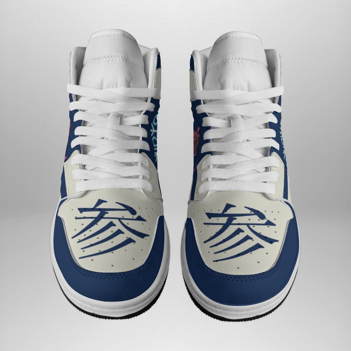 Akaza Demon Slayer Basketball Shoes for Men & Women – Stylish Mid 1 Sneakers