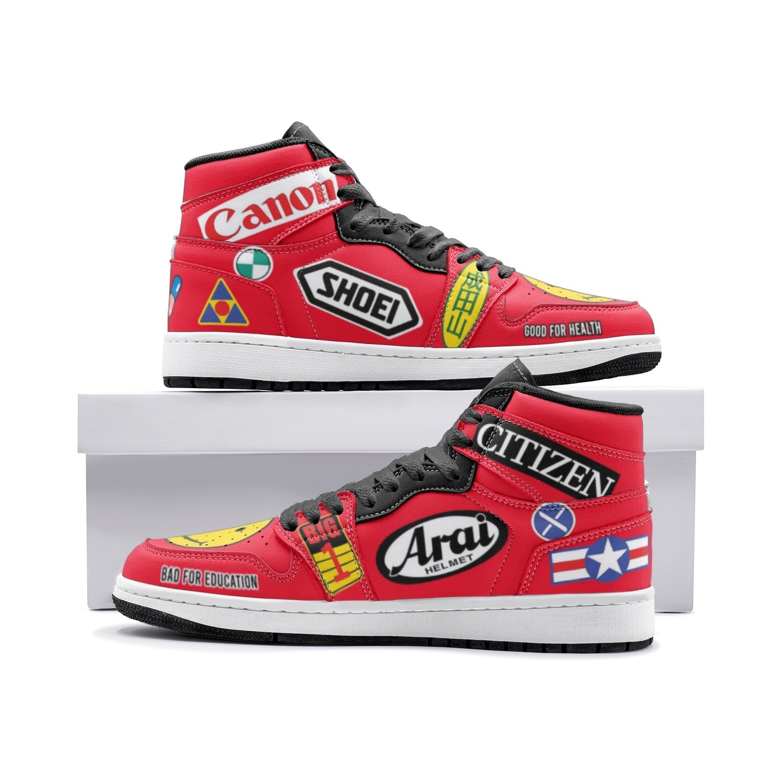 Akira Kaneda Full Decals Akira Mid 1 Basketball Shoes