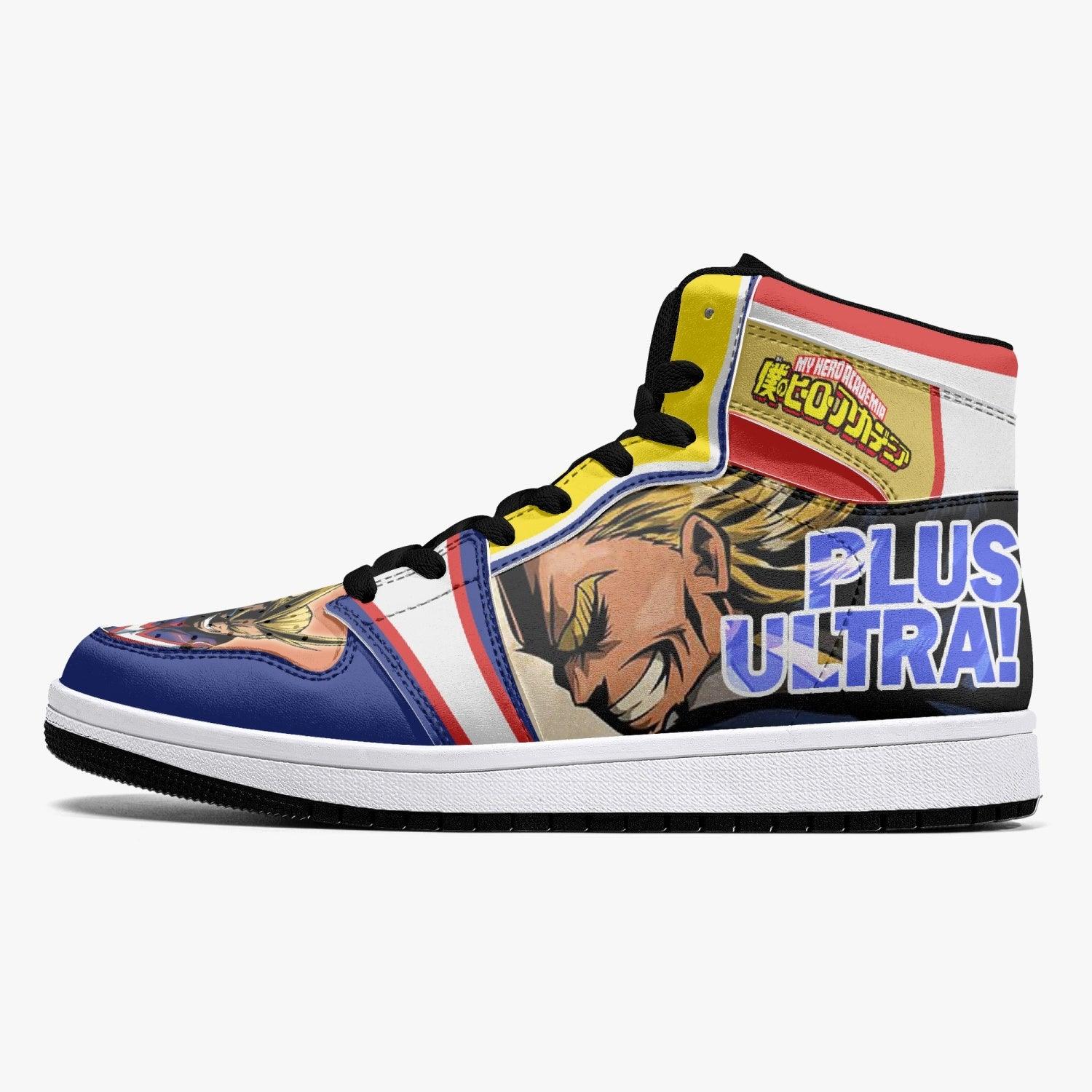All Might Plus Ultra My Hero Academia Mid 1 Basketball Shoes
