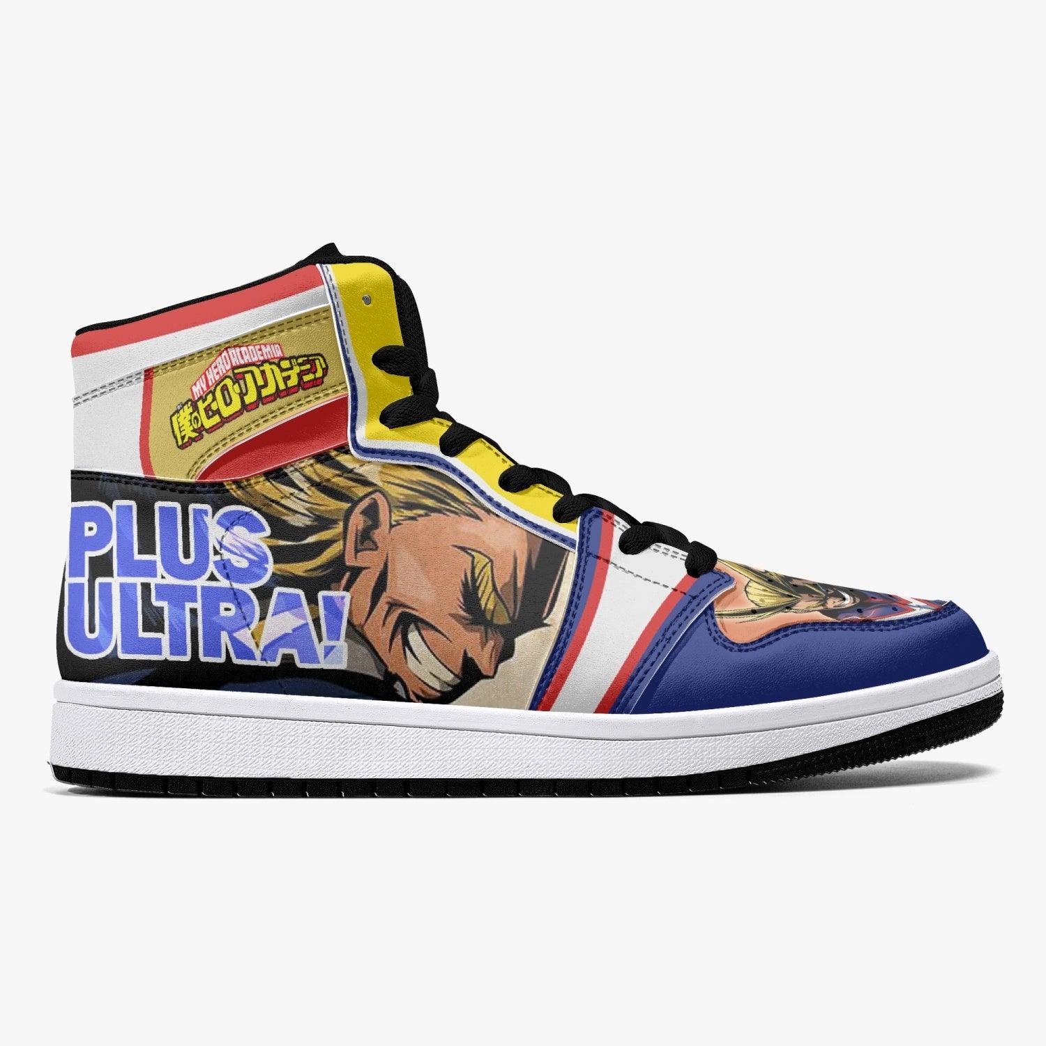 All Might Plus Ultra My Hero Academia Mid 1 Basketball Shoes