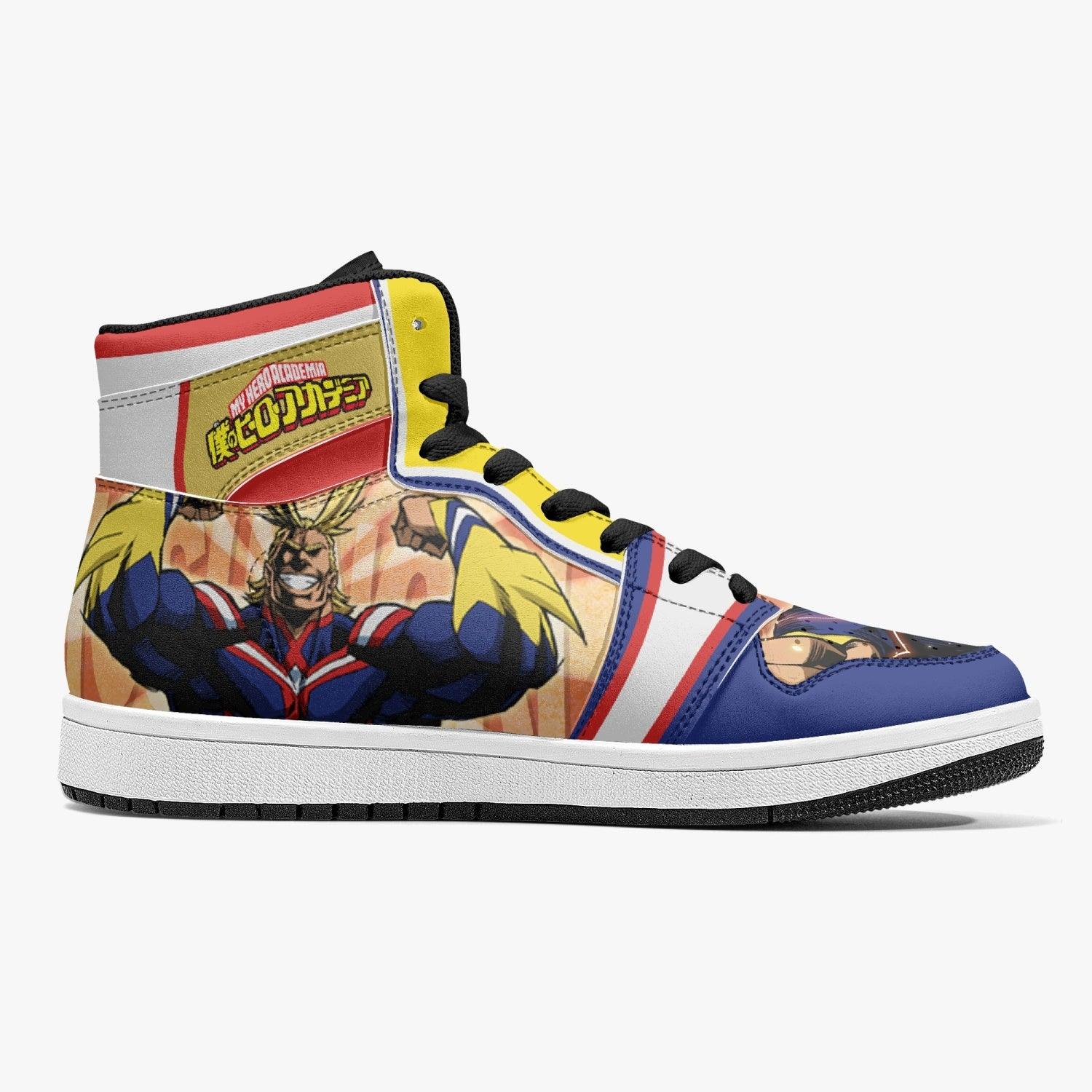 All Might Plus Ultra My Hero Academia Mid 1 Basketball Shoes