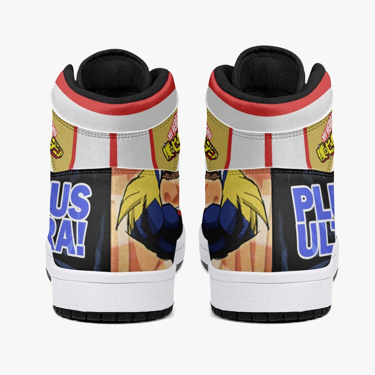 All Might Plus Ultra My Hero Academia Mid 1 Basketball Shoes
