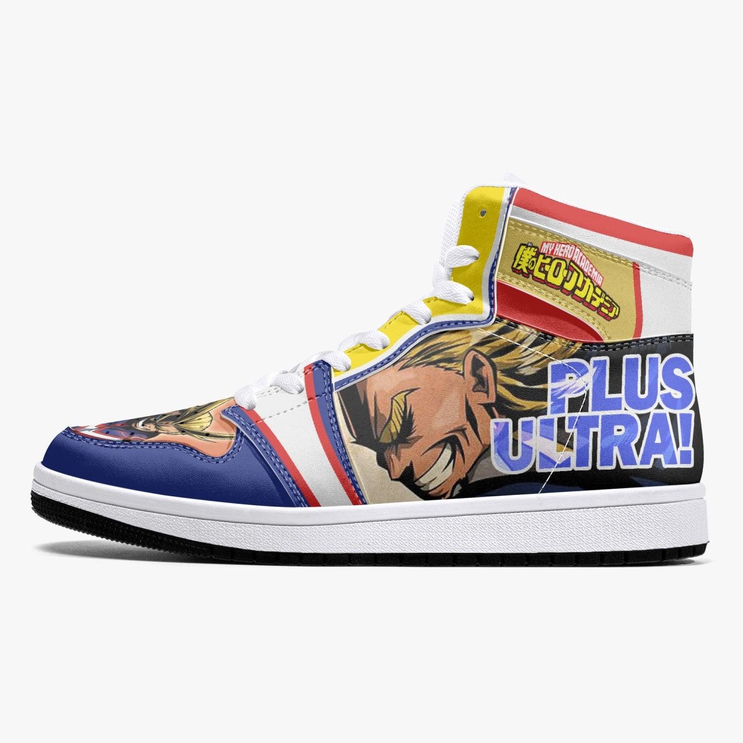 All Might Plus Ultra My Hero Academia Mid 1 Basketball Shoes