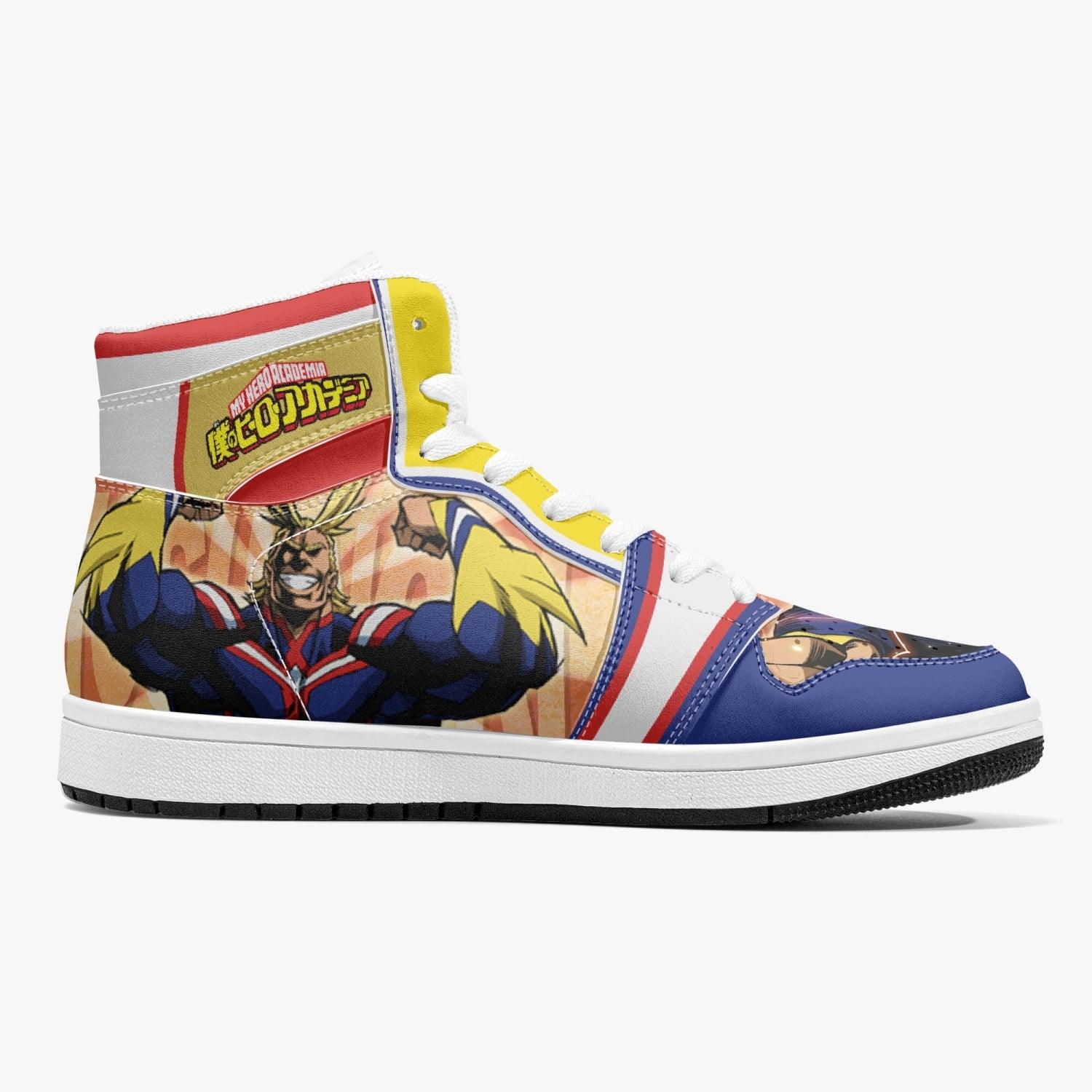 All Might Plus Ultra My Hero Academia Mid 1 Basketball Shoes