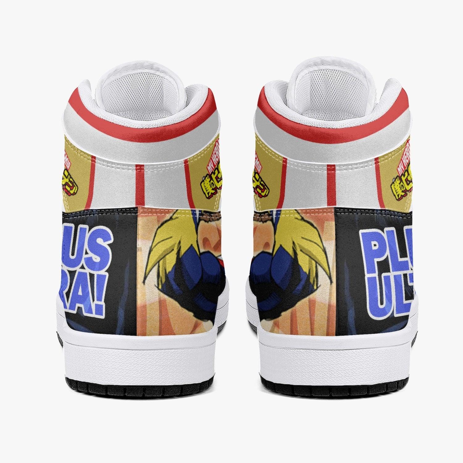 All Might Plus Ultra My Hero Academia Mid 1 Basketball Shoes