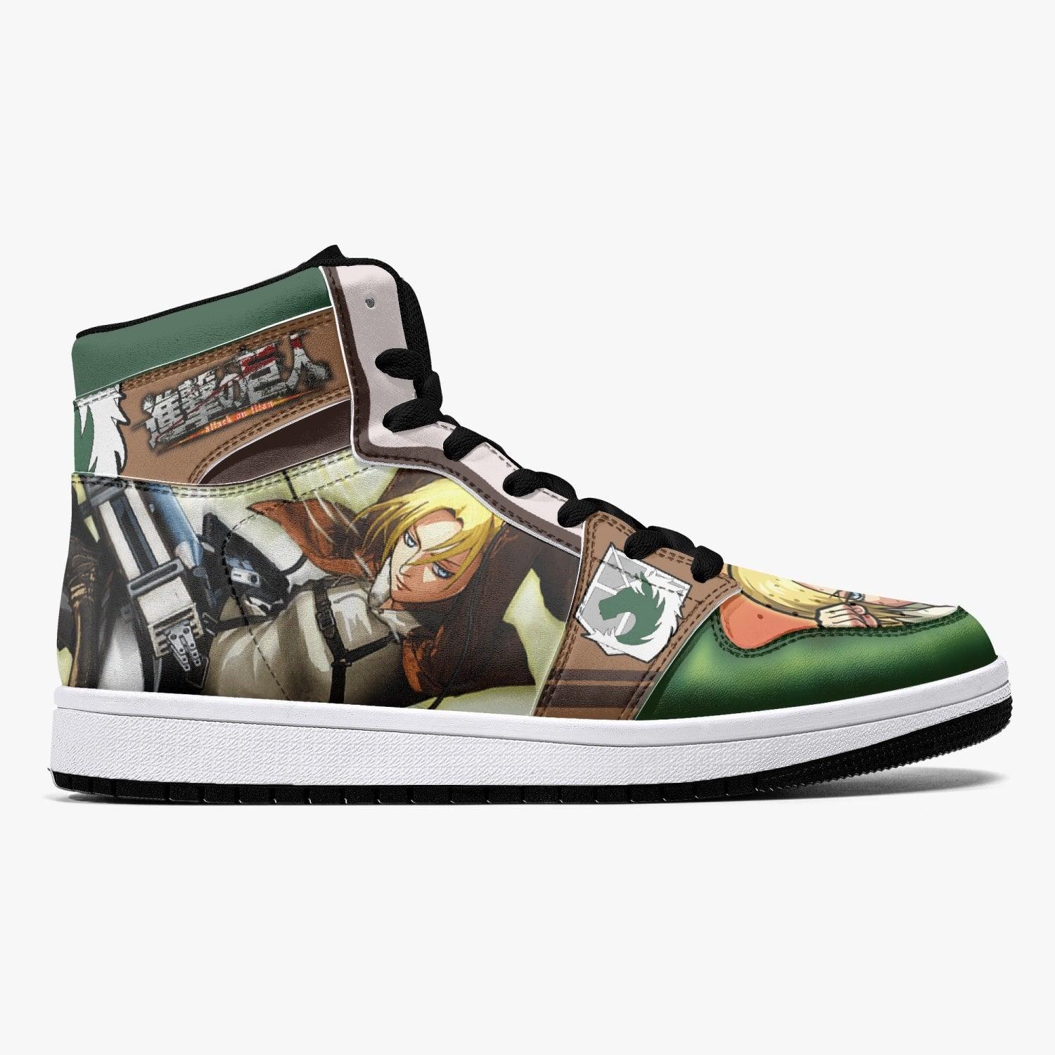 Annie Leonhart Military Police Attack on Titan Mid 1 Basketball Shoes