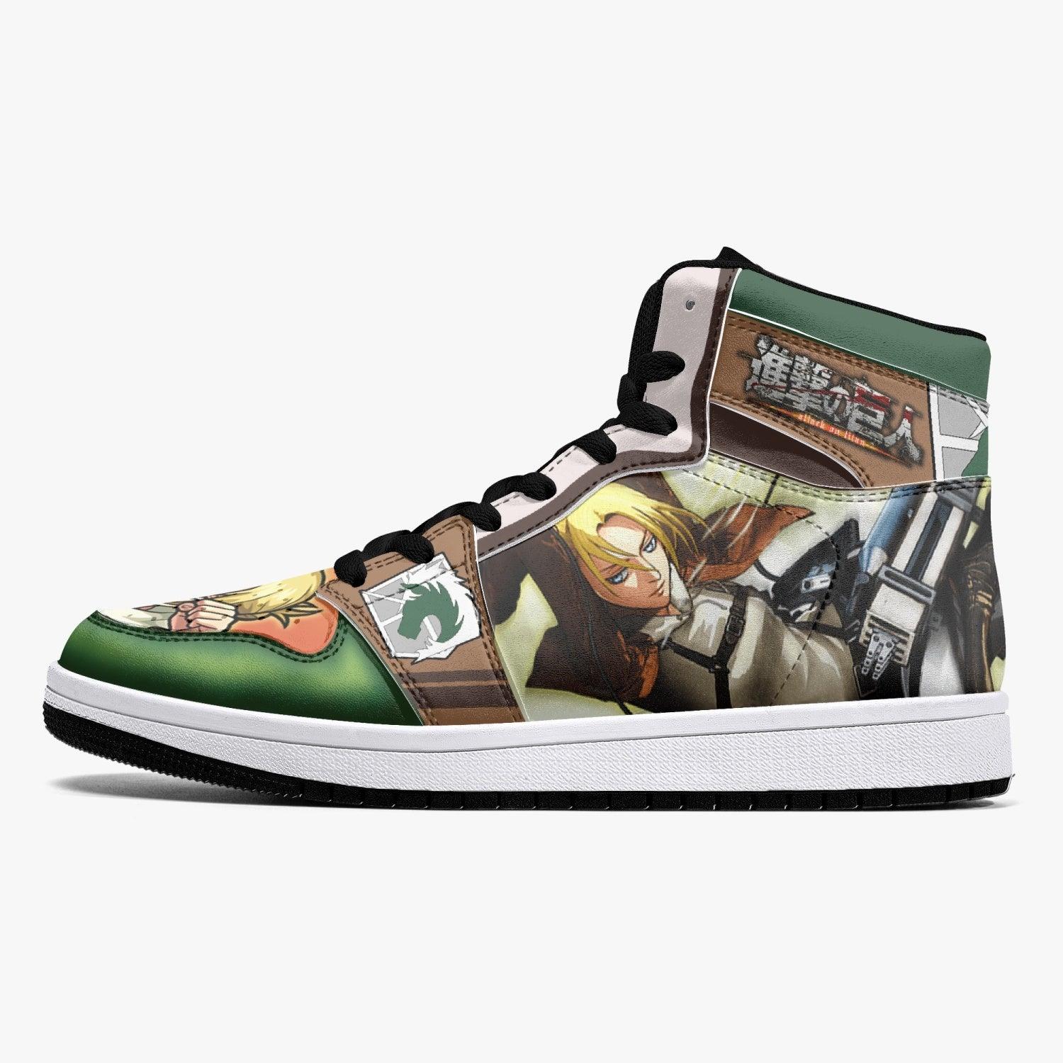 Annie Leonhart Military Police Attack on Titan Mid 1 Basketball Shoes