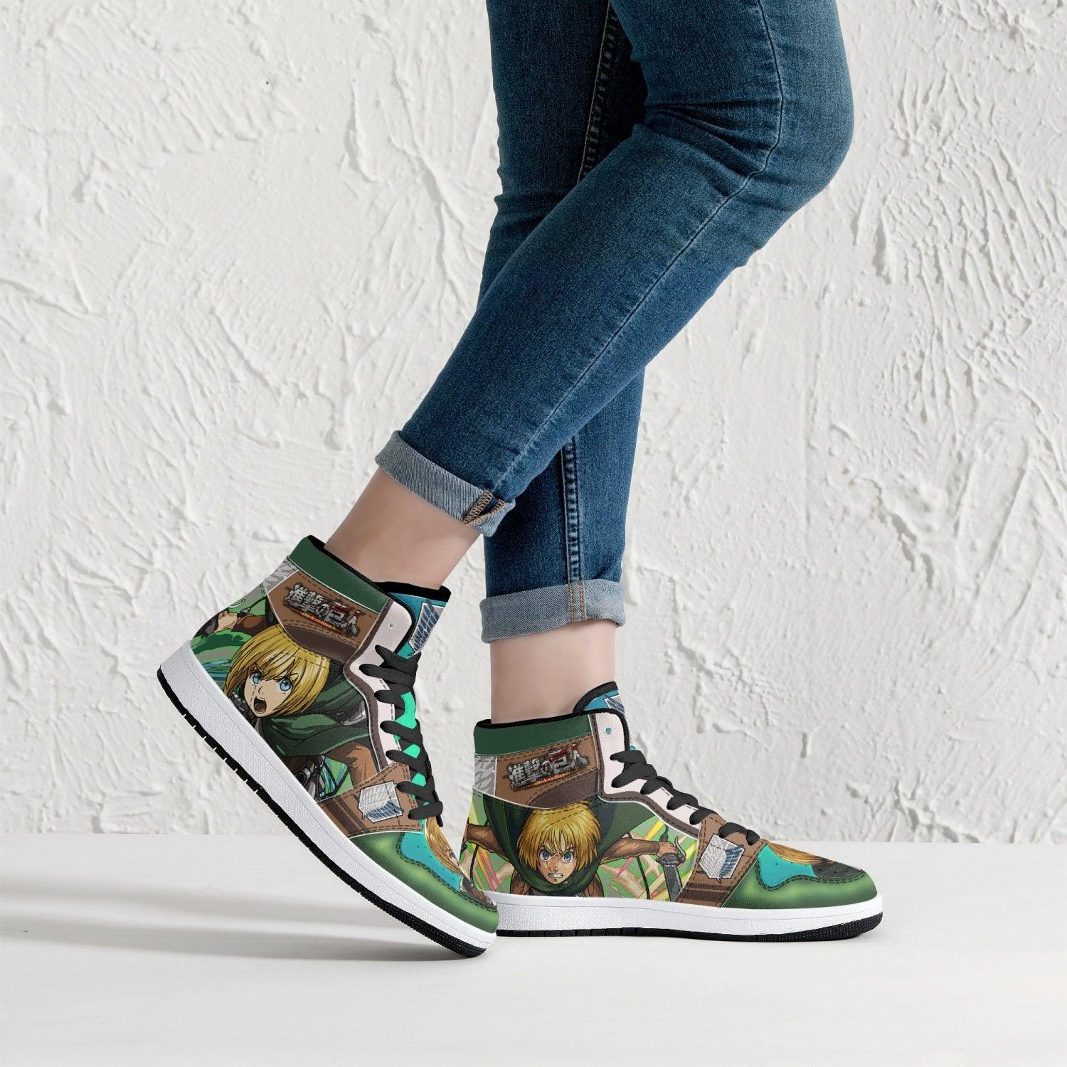 Armin Arlert Survey Corps Attack on Titan Mid 1 Basketball Shoes
