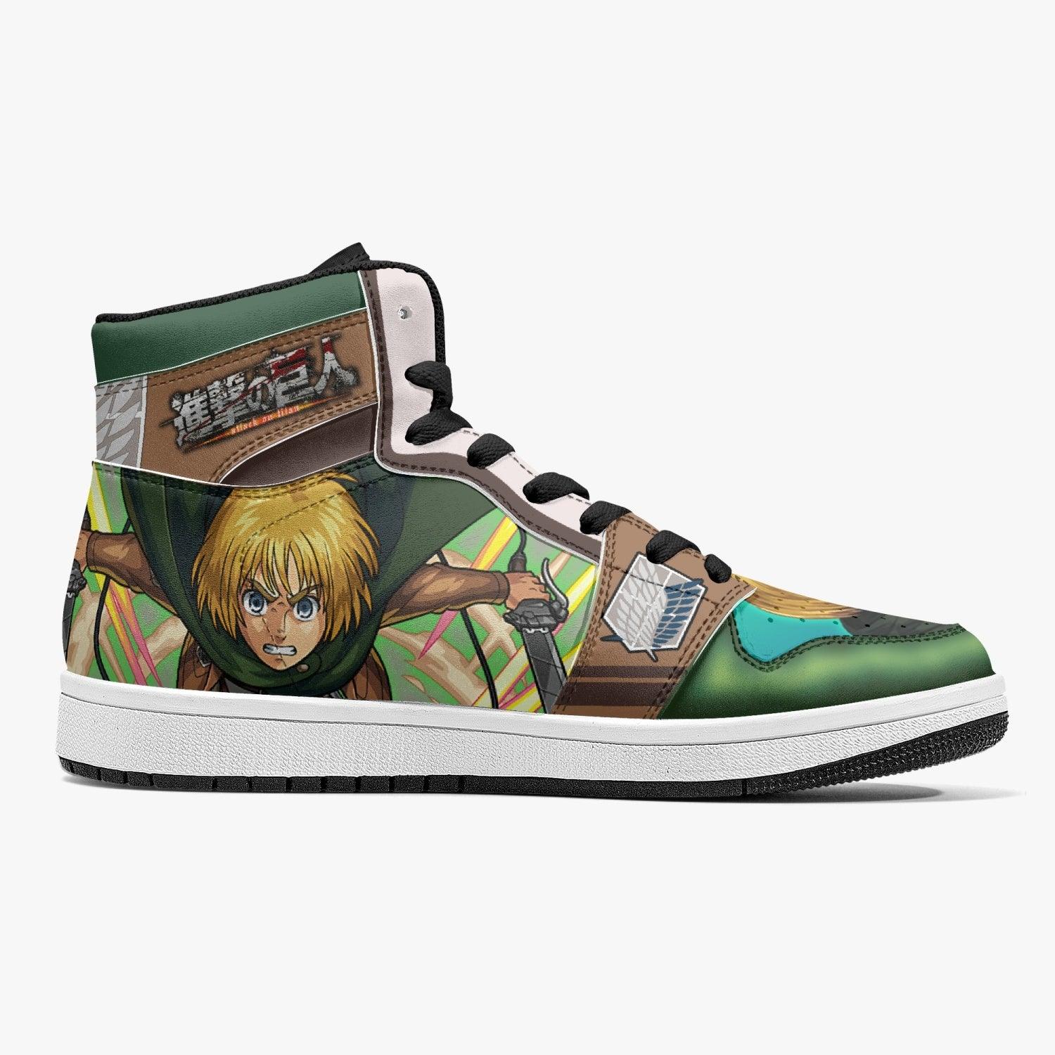 Armin Arlert Survey Corps Attack on Titan Mid 1 Basketball Shoes