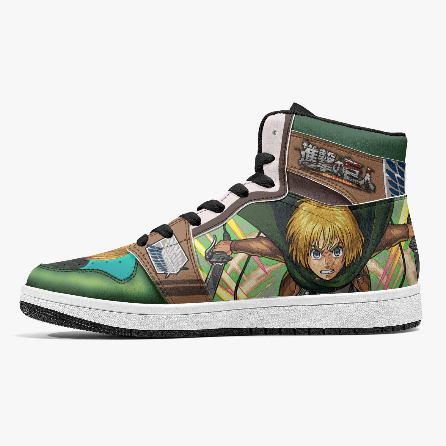 Armin Arlert Survey Corps Attack on Titan Mid 1 Basketball Shoes