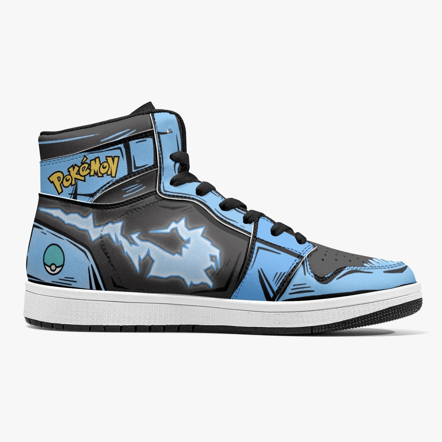 Articuno Pokemon Mid 1 Basketball Shoes