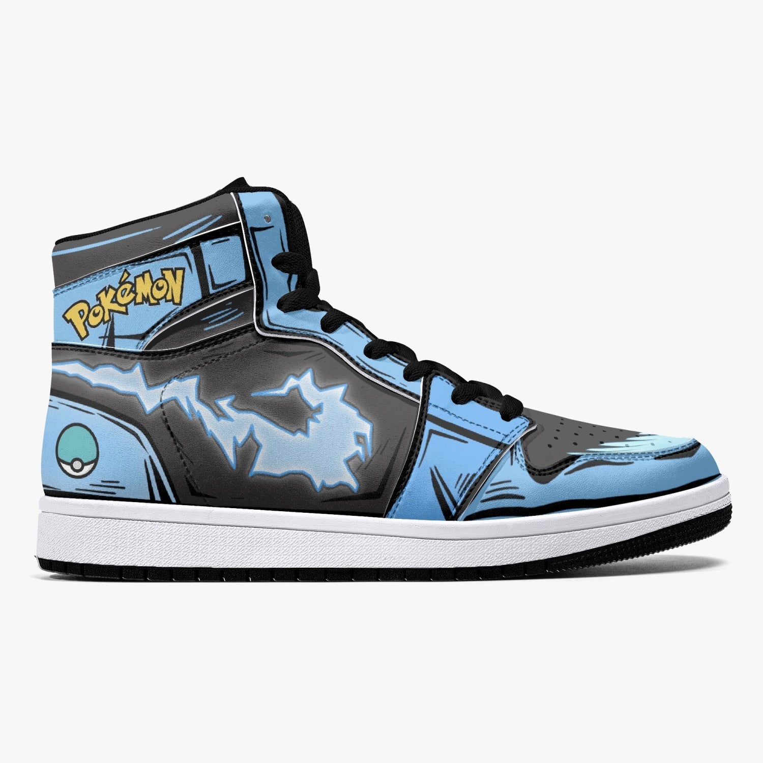 Articuno Pokemon Mid 1 Basketball Shoes