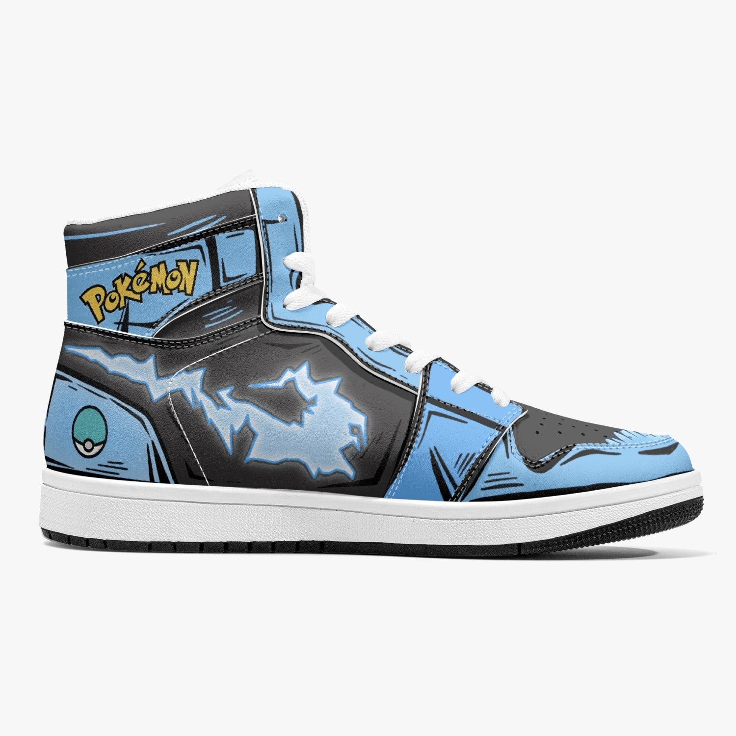 Articuno Pokemon Mid 1 Basketball Shoes