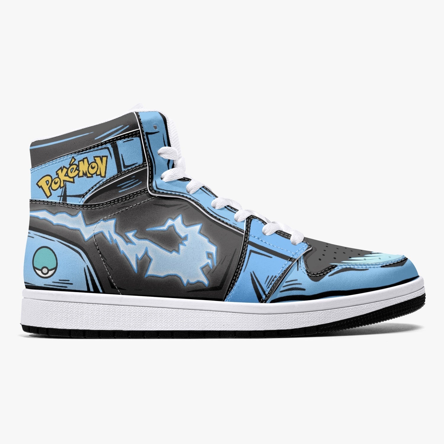 Articuno Pokemon Mid 1 Basketball Shoes