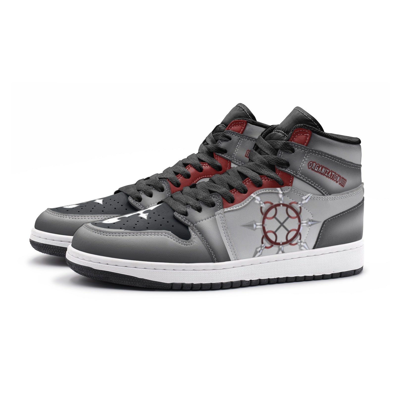 Axel Chakram Kingdom Hearts Mid 1 Basketball Shoes