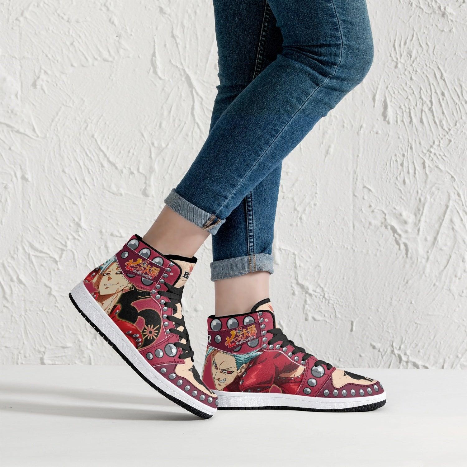 Ban Seven Deadly Sins Mid 1 Basketball Shoes