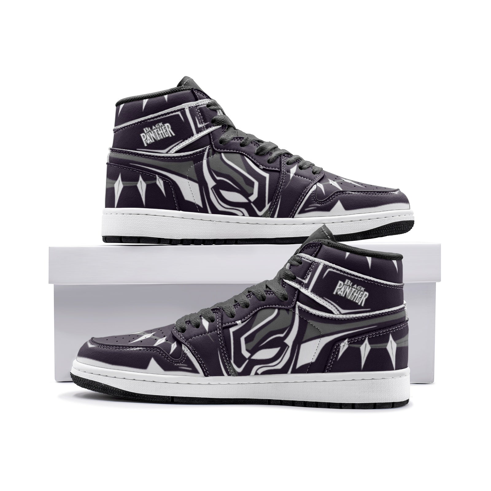 Black Panther Wakanda Mid 1 Basketball Shoes
