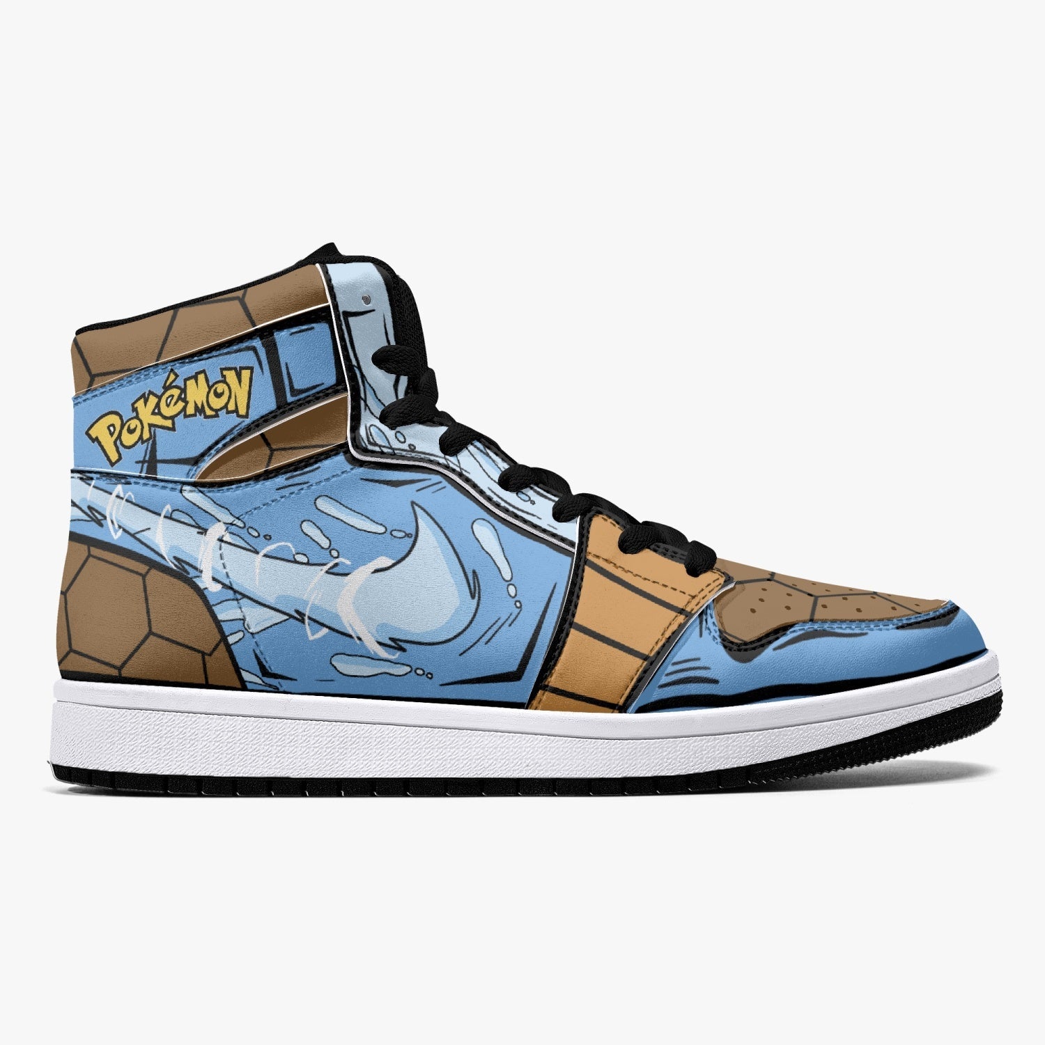 Blastoise Pokemon Mid 1 Basketball Shoes
