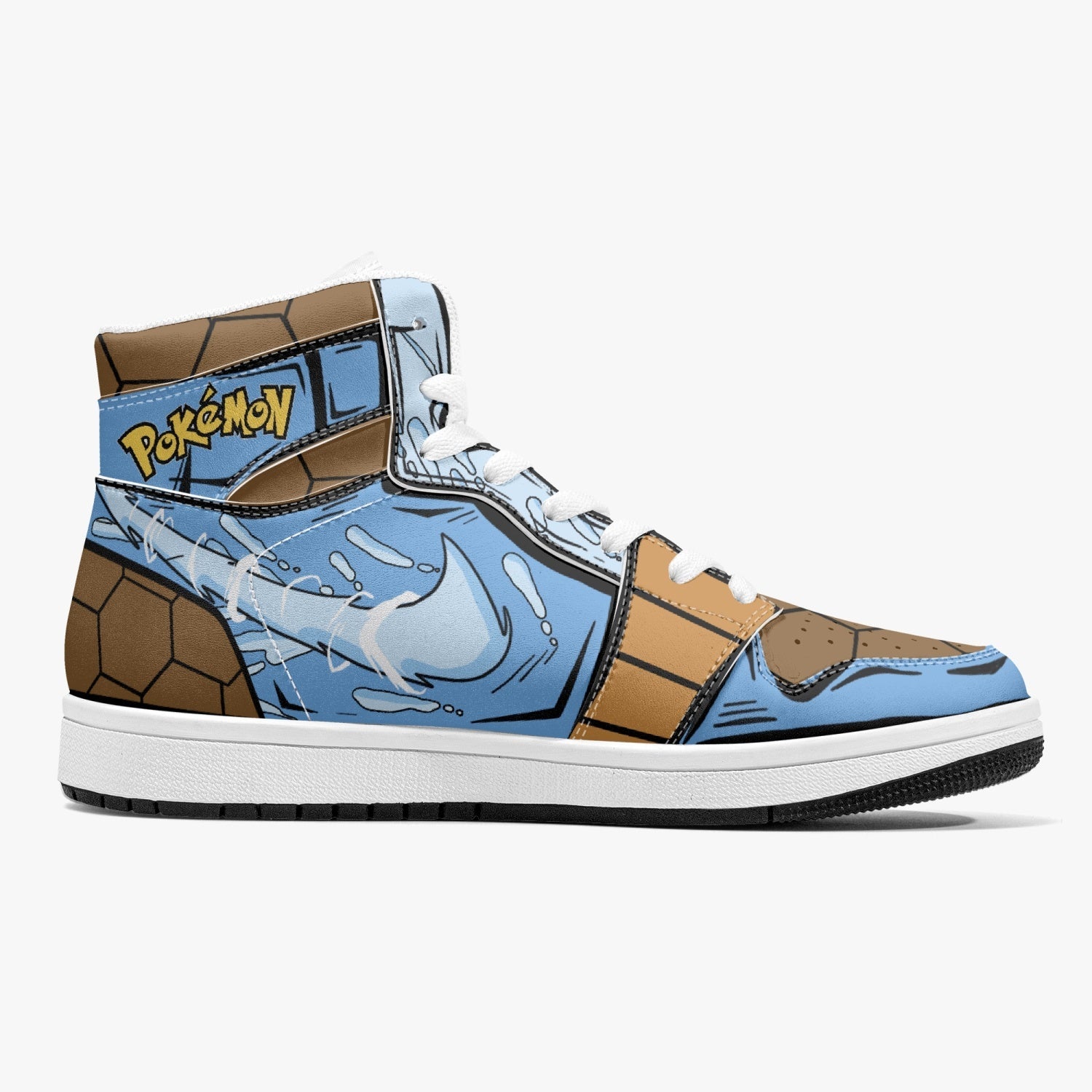 Blastoise Pokemon Mid 1 Basketball Shoes