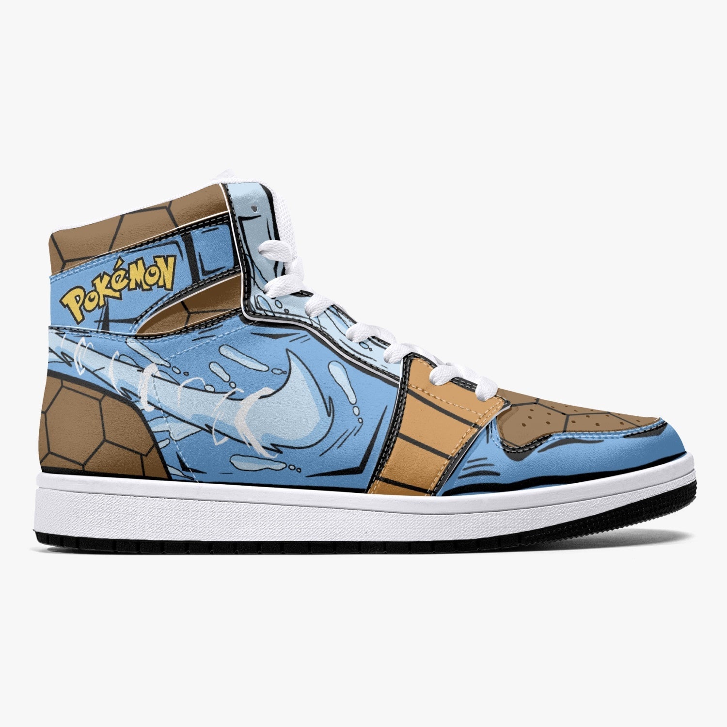 Blastoise Pokemon Mid 1 Basketball Shoes
