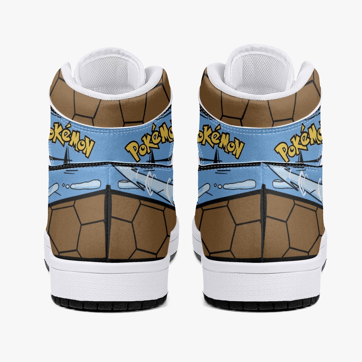 Blastoise Pokemon Mid 1 Basketball Shoes