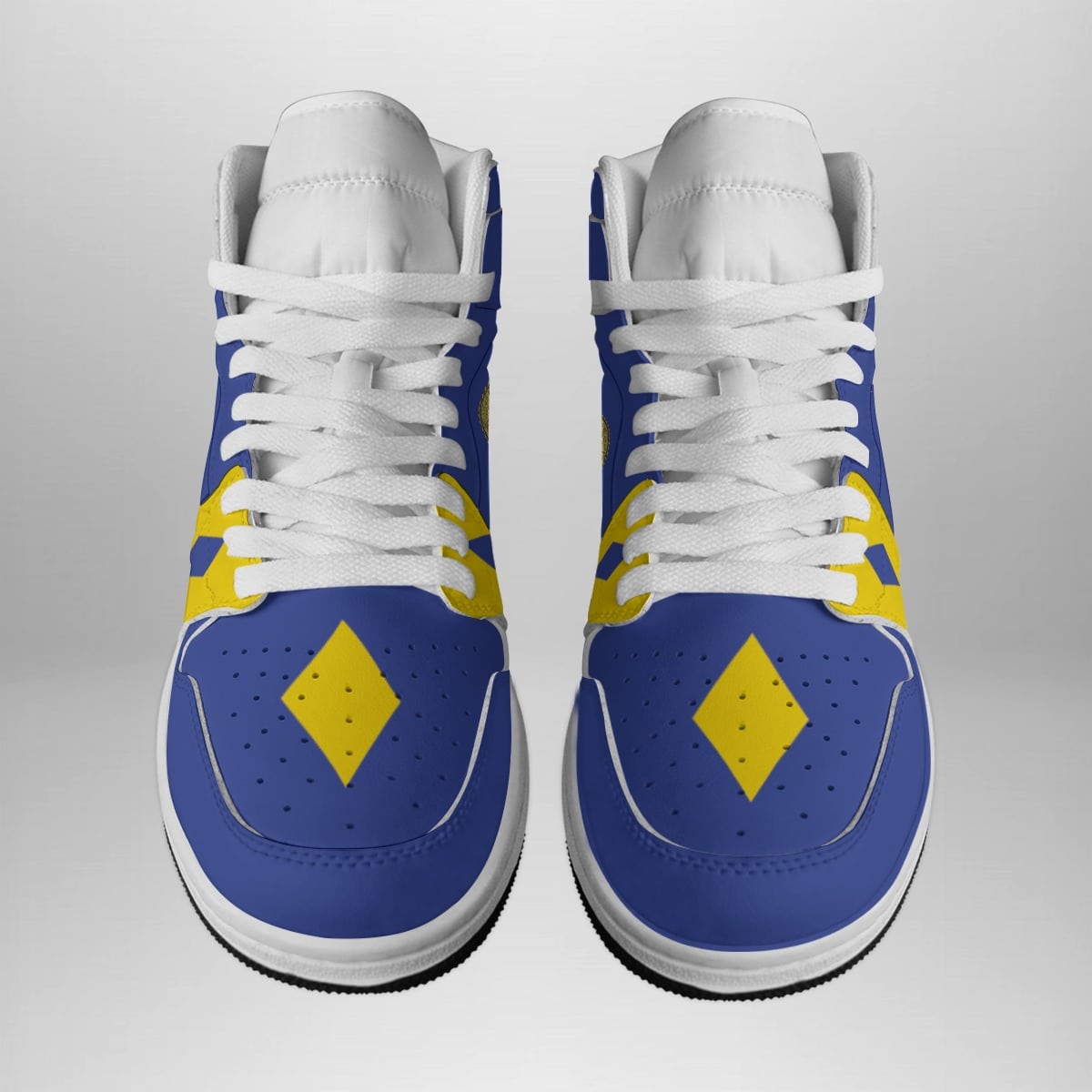 Blue Ranger Ninjetti Power Rangers Basketball Shoes for Kids  Shonen Mid 1 Style