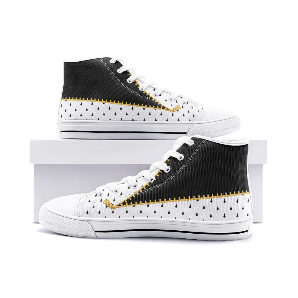 Bruno Buccirati JoJo’s Bizarre Adventure Classic High Top Canvas Shoes