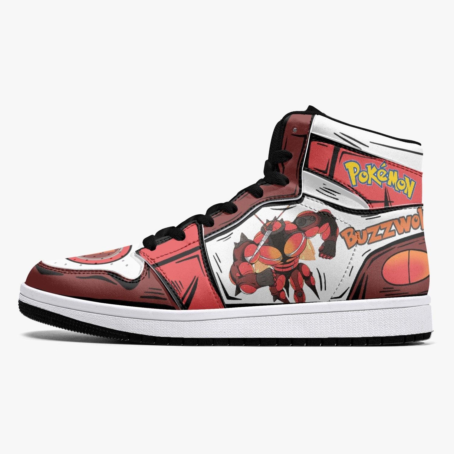 Buzzwole Pokemon Mid 1 Basketball Shoes