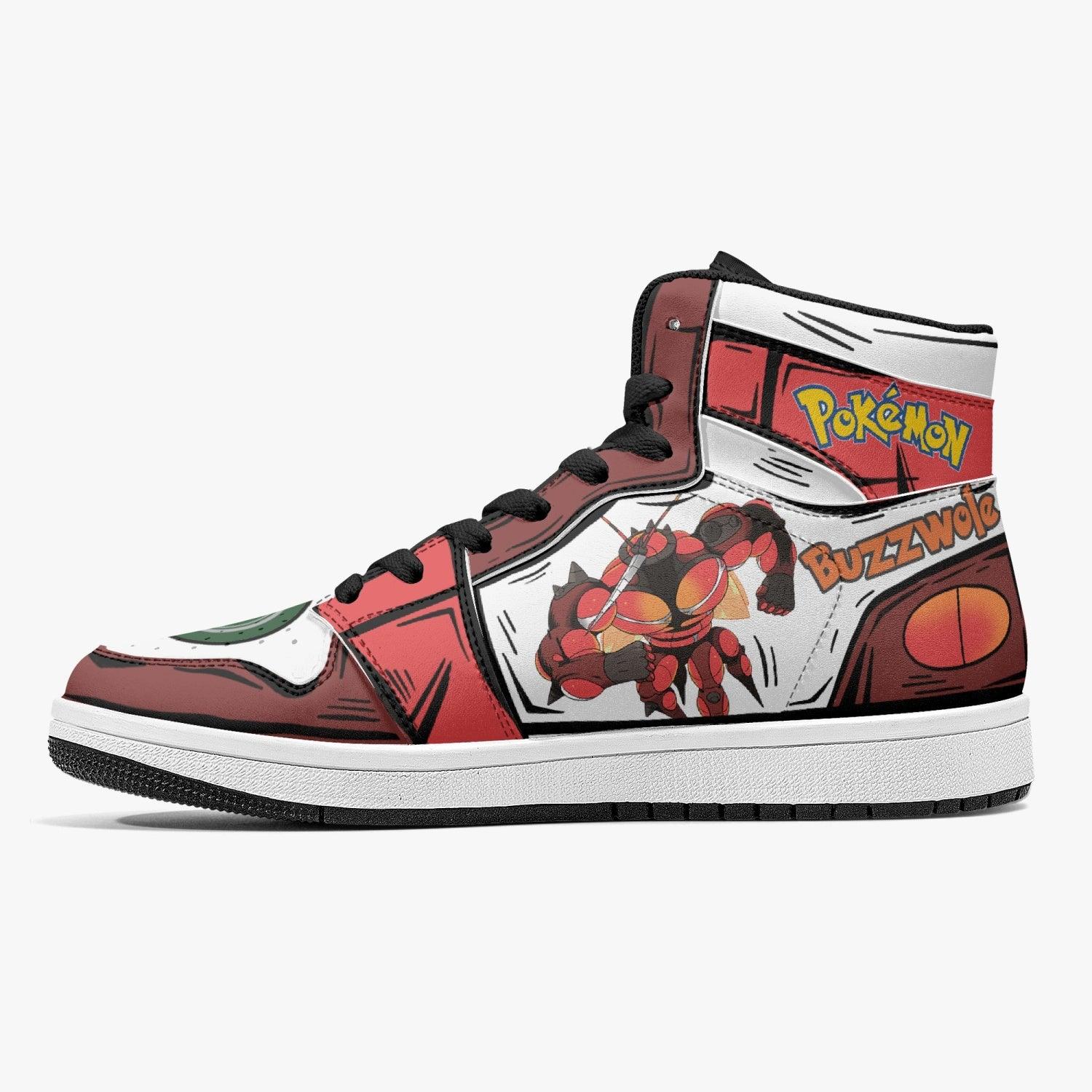 Buzzwole Pokemon Mid 1 Basketball Shoes