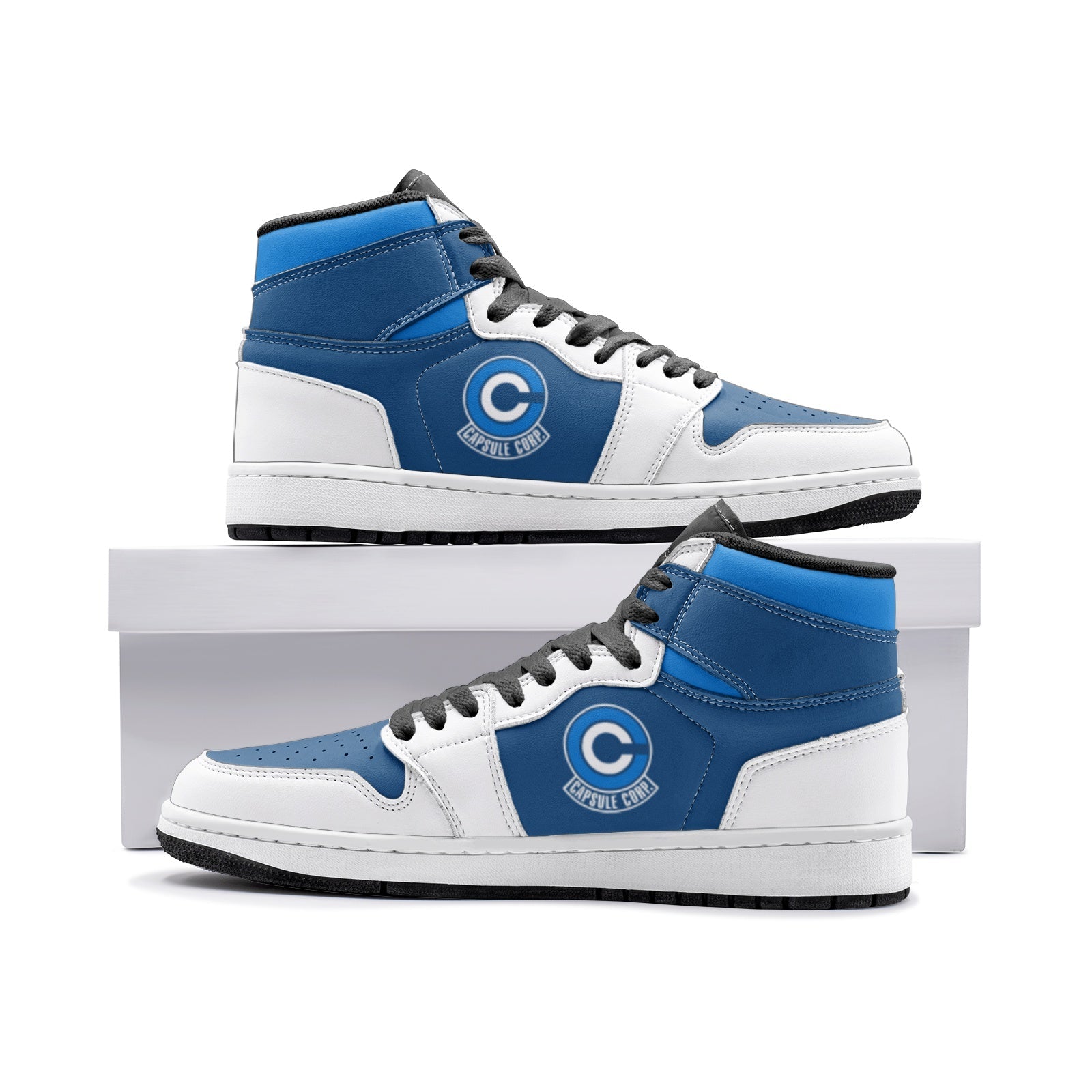 Capsule Corp Dragonball Z Mid 1 Basketball Shoes