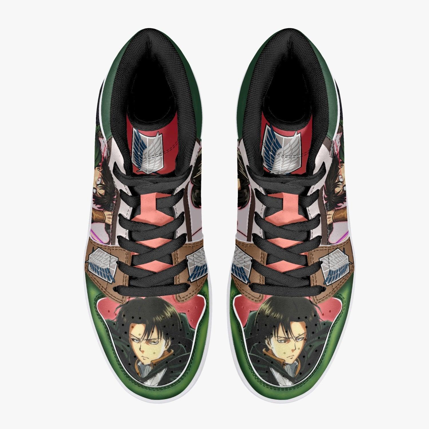 Captain Levi Shingeki no Kyojin Mid 1 Basketball Shoes