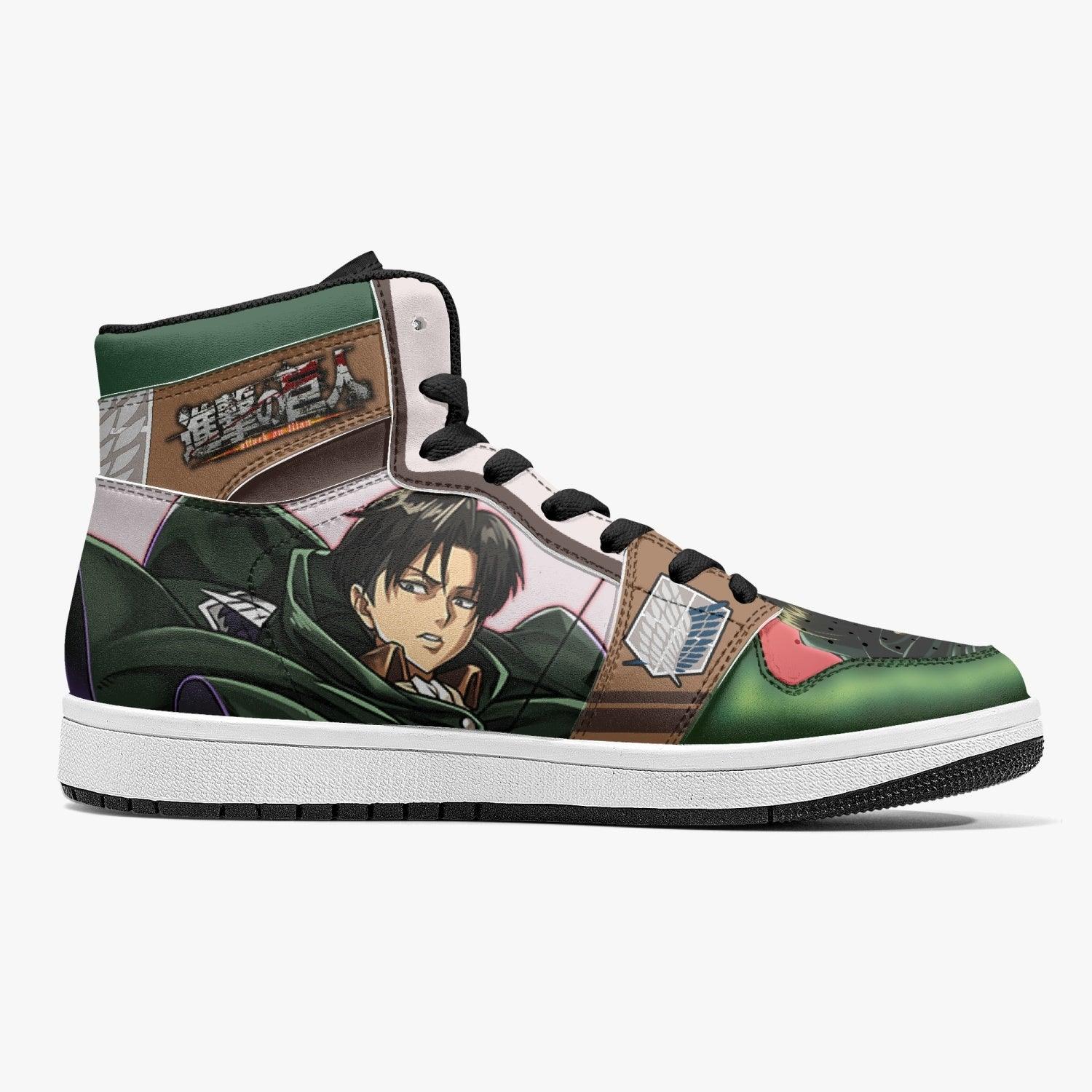 Captain Levi Shingeki no Kyojin Mid 1 Basketball Shoes
