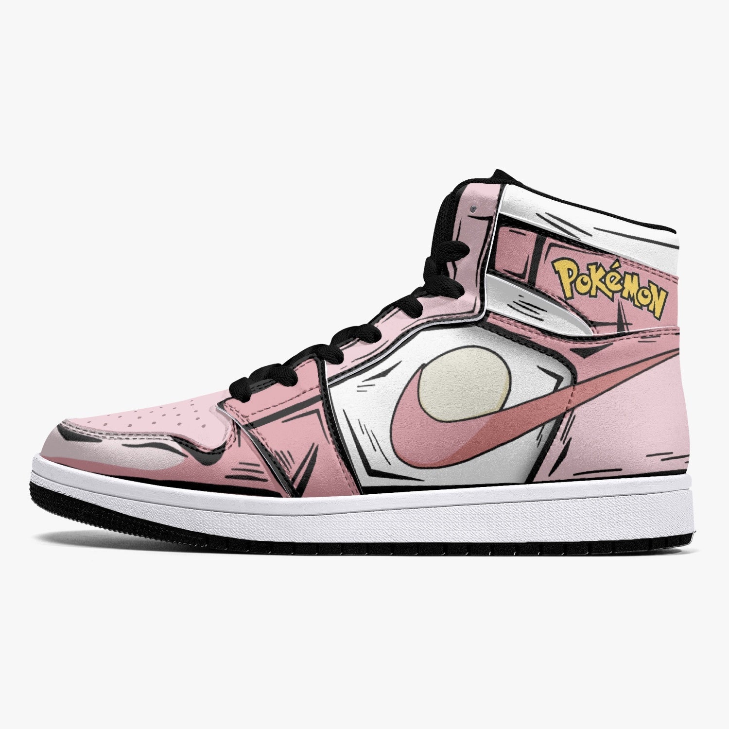 Chansey Pokemon Mid 1 Basketball Shoes