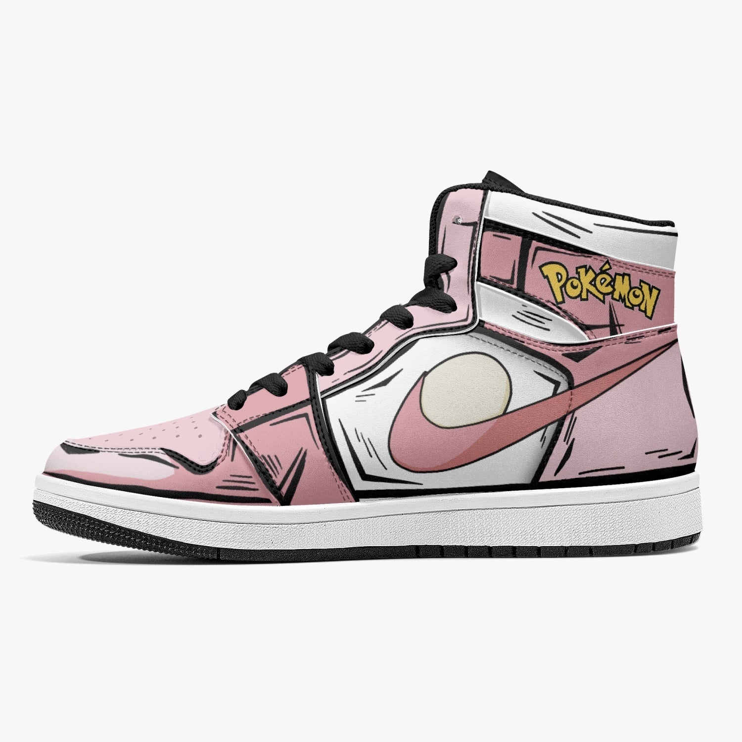 Chansey Pokemon Mid 1 Basketball Shoes
