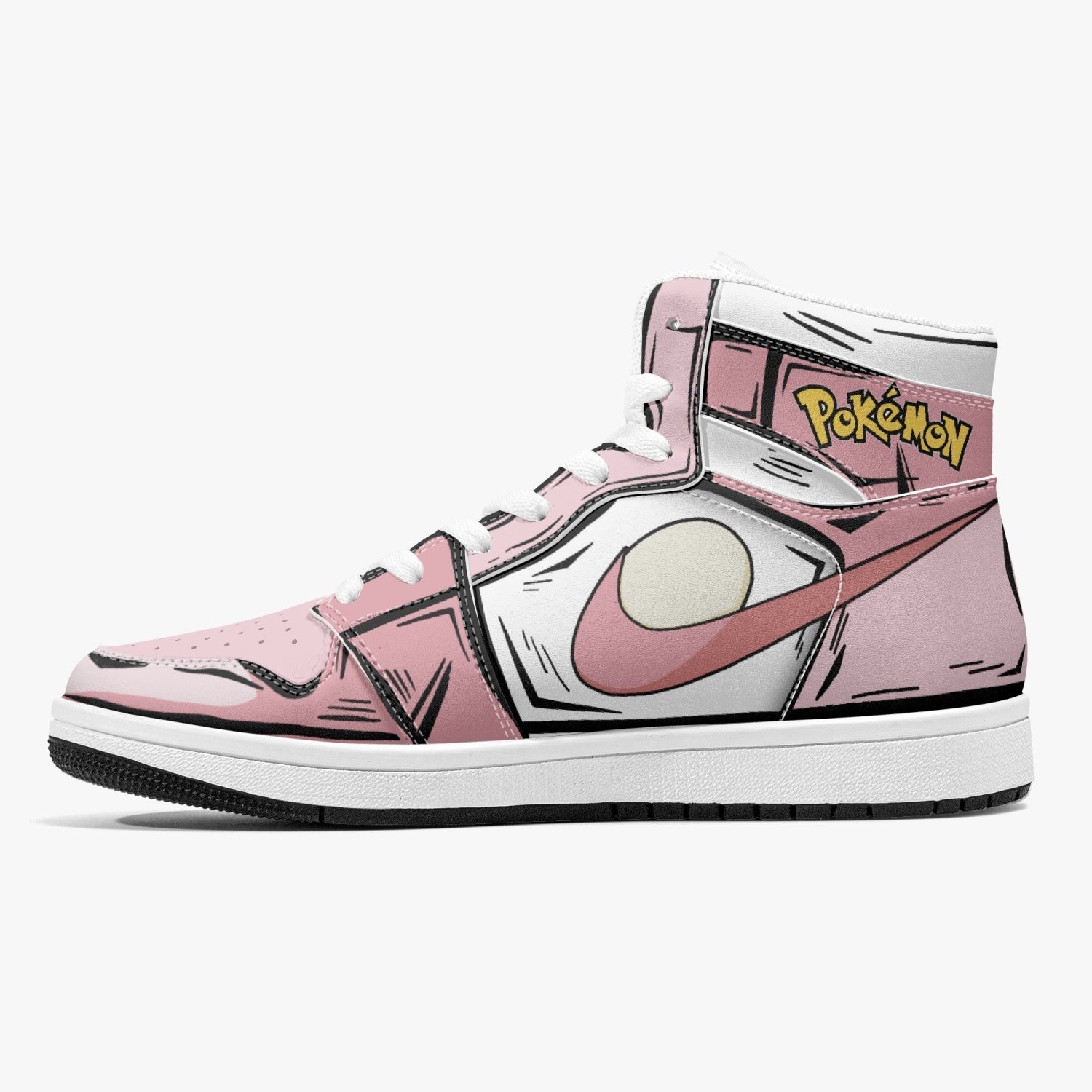 Chansey Pokemon Mid 1 Basketball Shoes