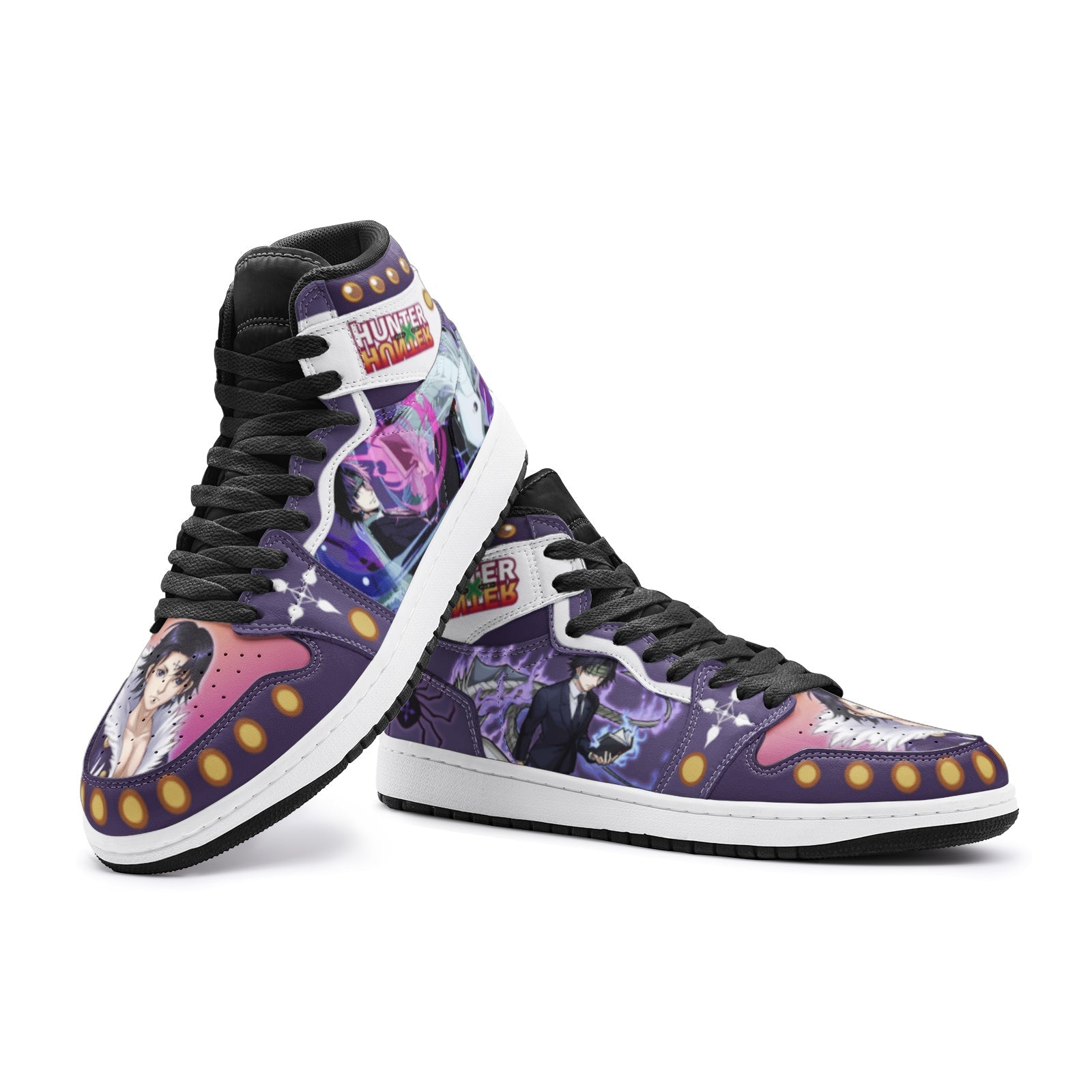 Chrollo Hunter V2 Mid 1 Basketball Shoes