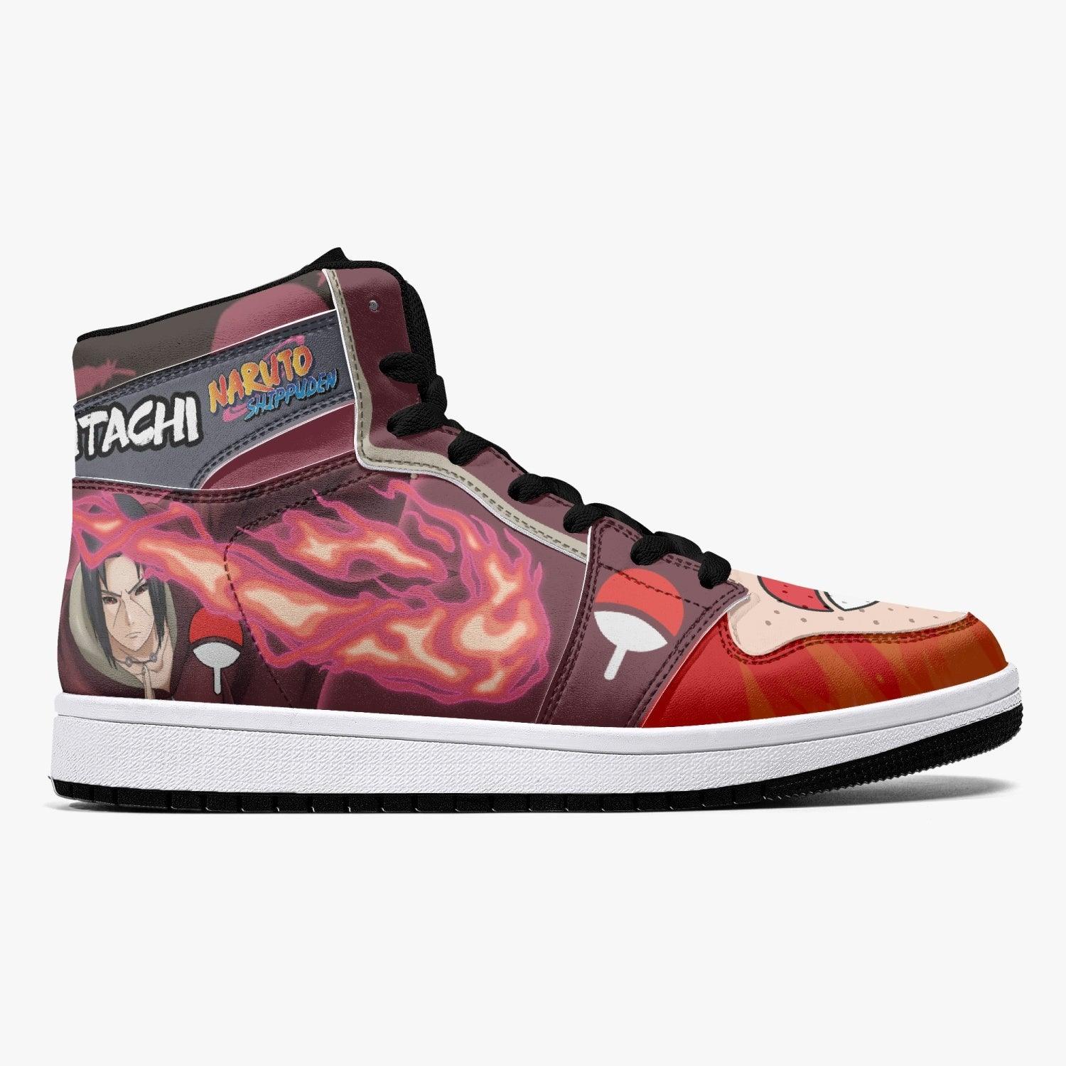 Clan Itachi Edo Tensei Ninja Shippuden Mid 1 Basketball Shoes