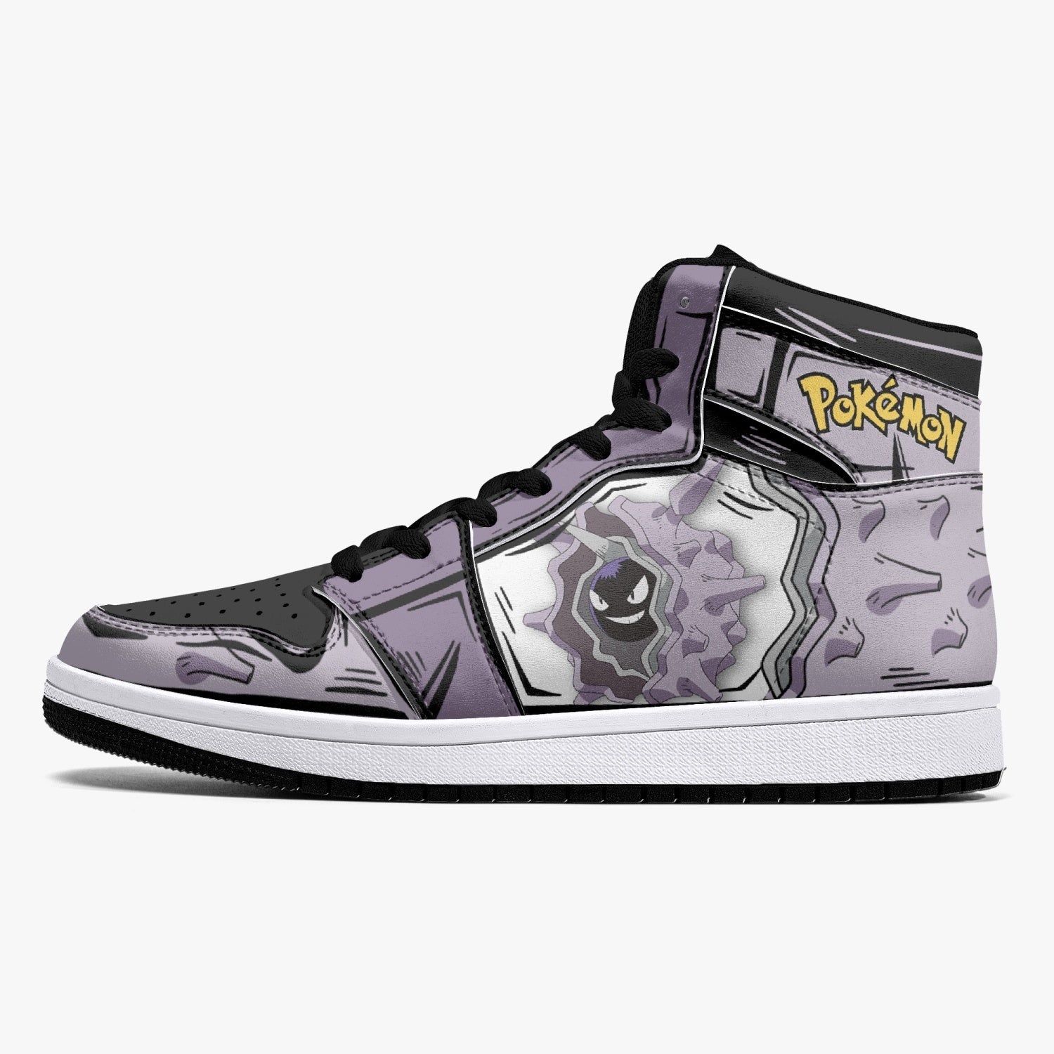 Cloyster Pokemon Mid 1 Basketball Shoes