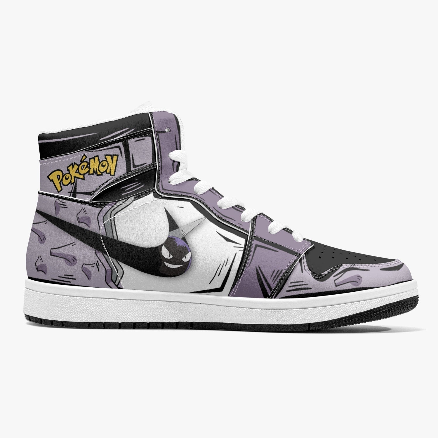 Cloyster Pokemon Mid 1 Basketball Shoes