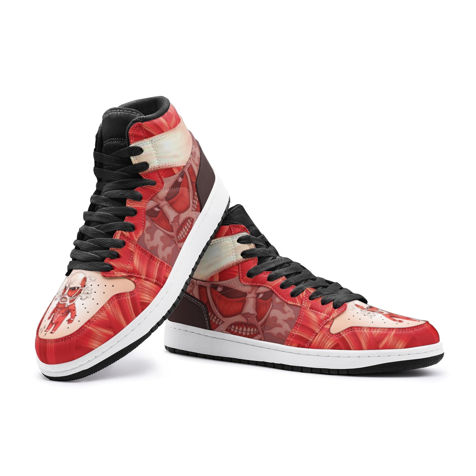Colossal Titan Shingeki no Kyojin Mid 1 Basketball Shoes