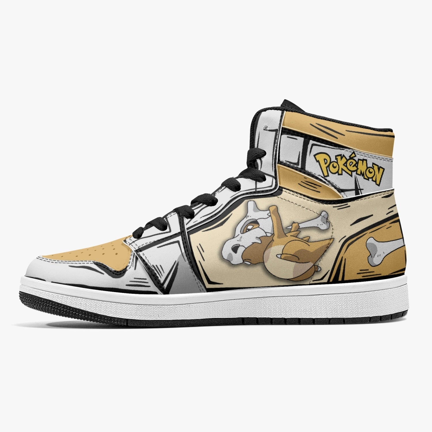 Cubone Pokemon Mid 1 Basketball Shoes